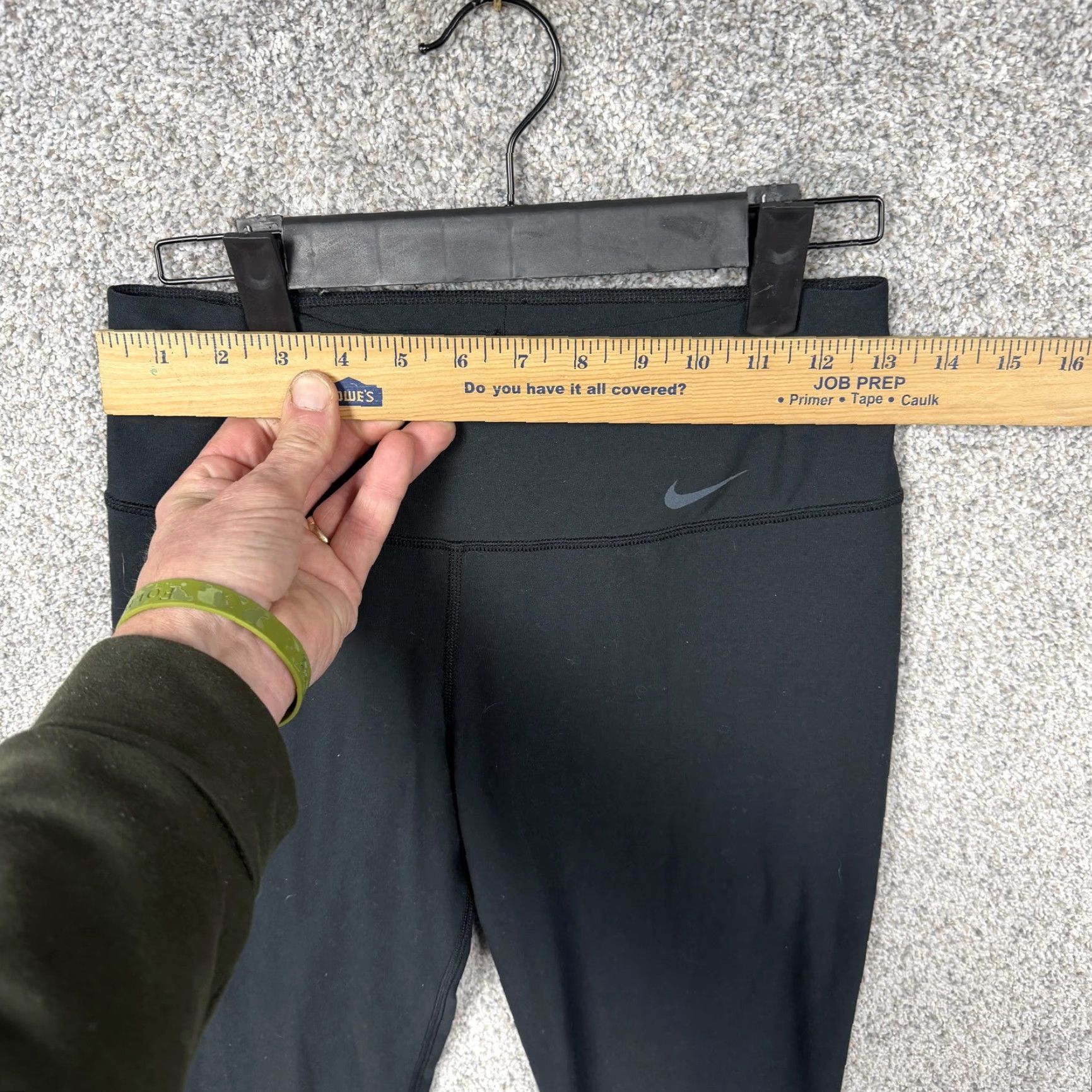 Nike Nike Dri-FIT Legend Sweatpants Women S 26 Inseam 32.5 Black Skinny Pants Activewear Outdoor Sports Size 28" / US 6 / IT 42 - 3 Thumbnail