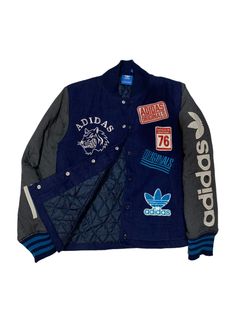 Adidas originals obyo x jeremy outlet scott x kenny scharf varsity jacket