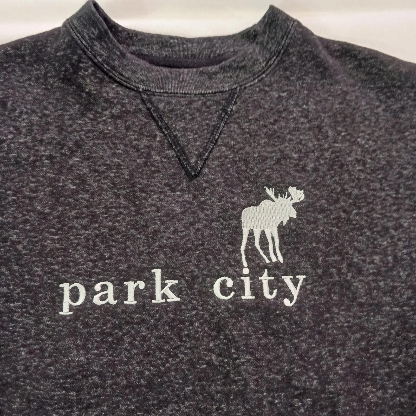 Designer Outfitter Trading Park City Men's Gray Pullover Sweater S Size US S / EU 44-46 / 1 - 4 Thumbnail