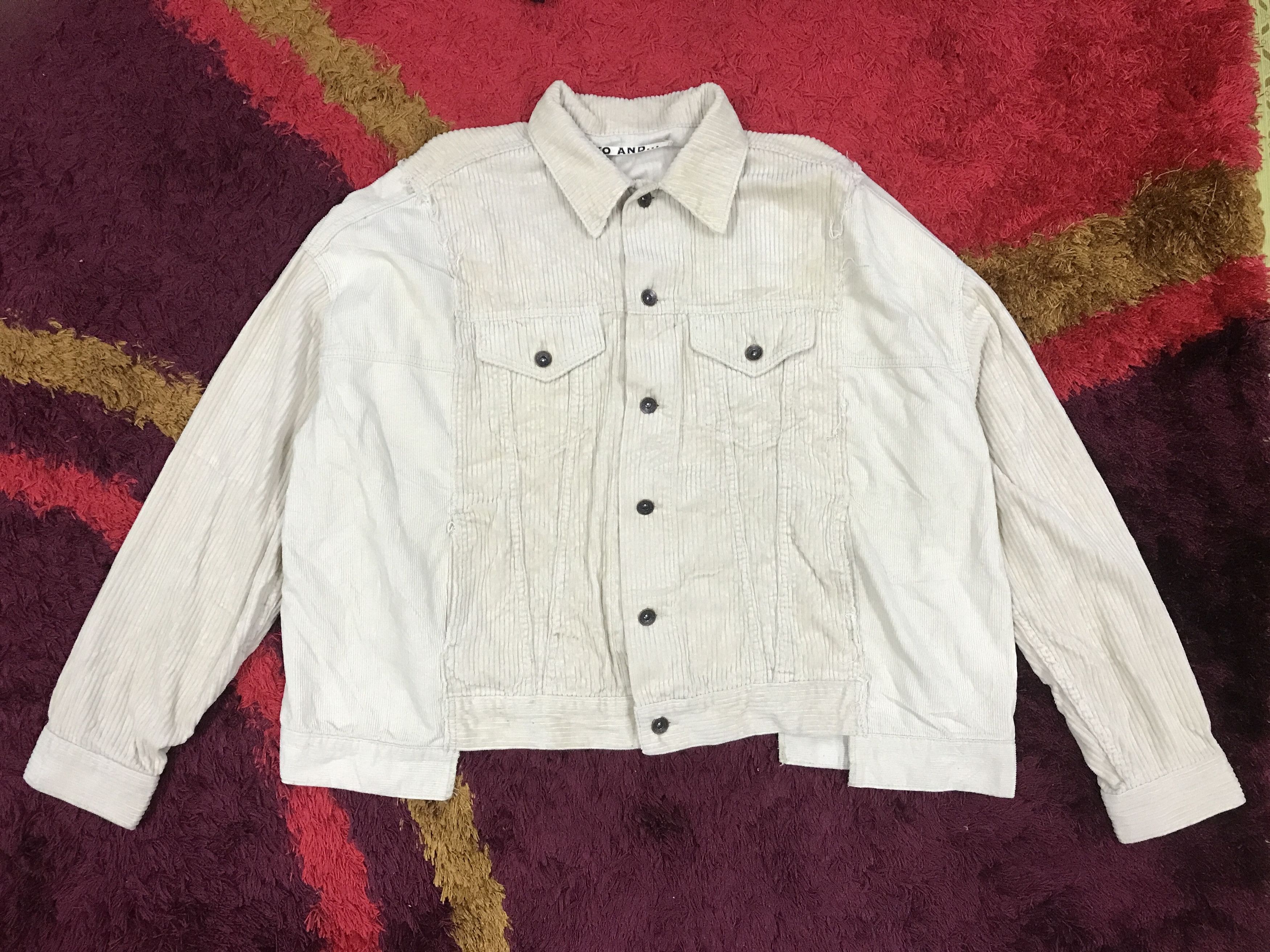 If Six Was Nine × Japanese Brand Niko And ... baggy corduroy jacket Size US L / EU 52-54 / 3 - 1 Thumbnail