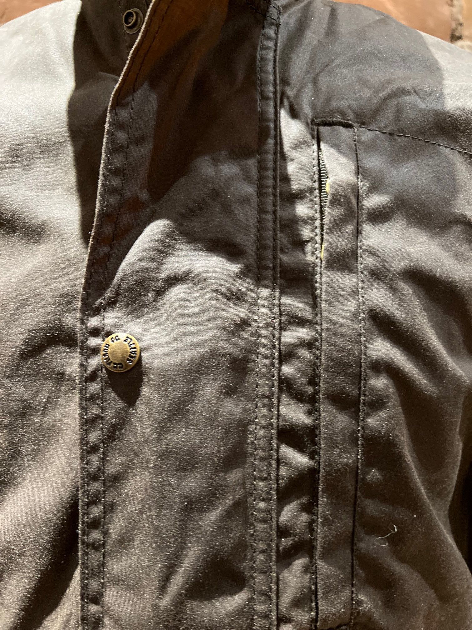 Filson Filson Women’s Waxed Tin Cloth Field Jacket Size XS / US 0-2 / IT 36-38 - 7 Thumbnail