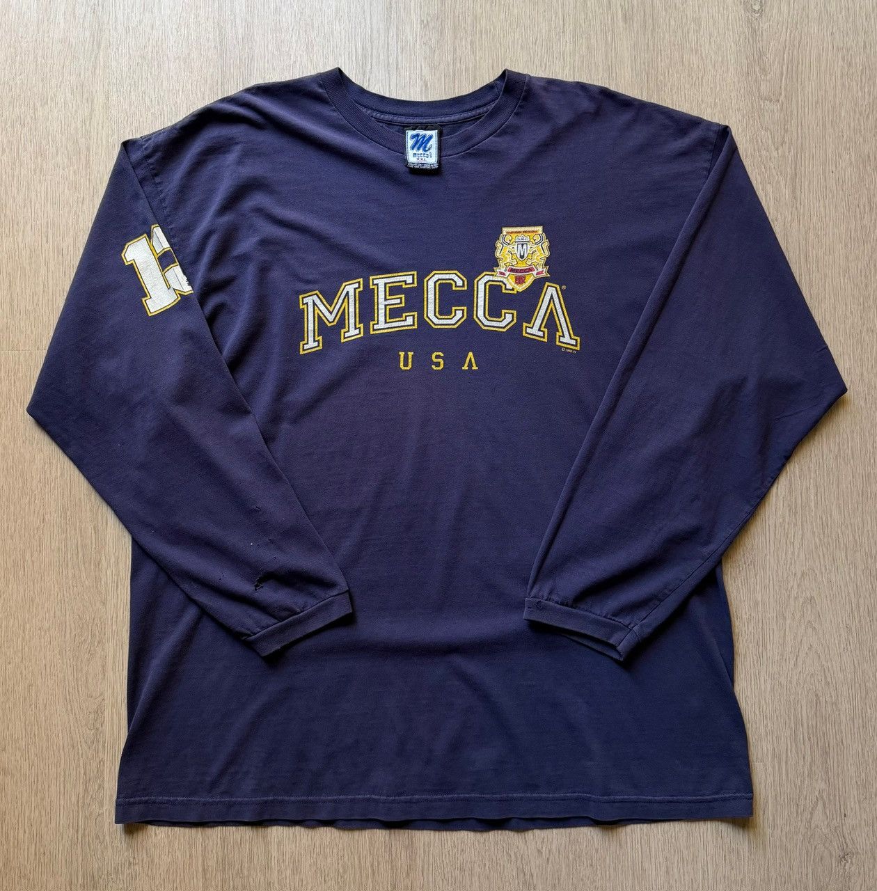 Mecca Vintage 1998 Mecca Made in USA Long Sleeve XXL Size US XXL / EU 58 / 5 - 1 Thumbnail