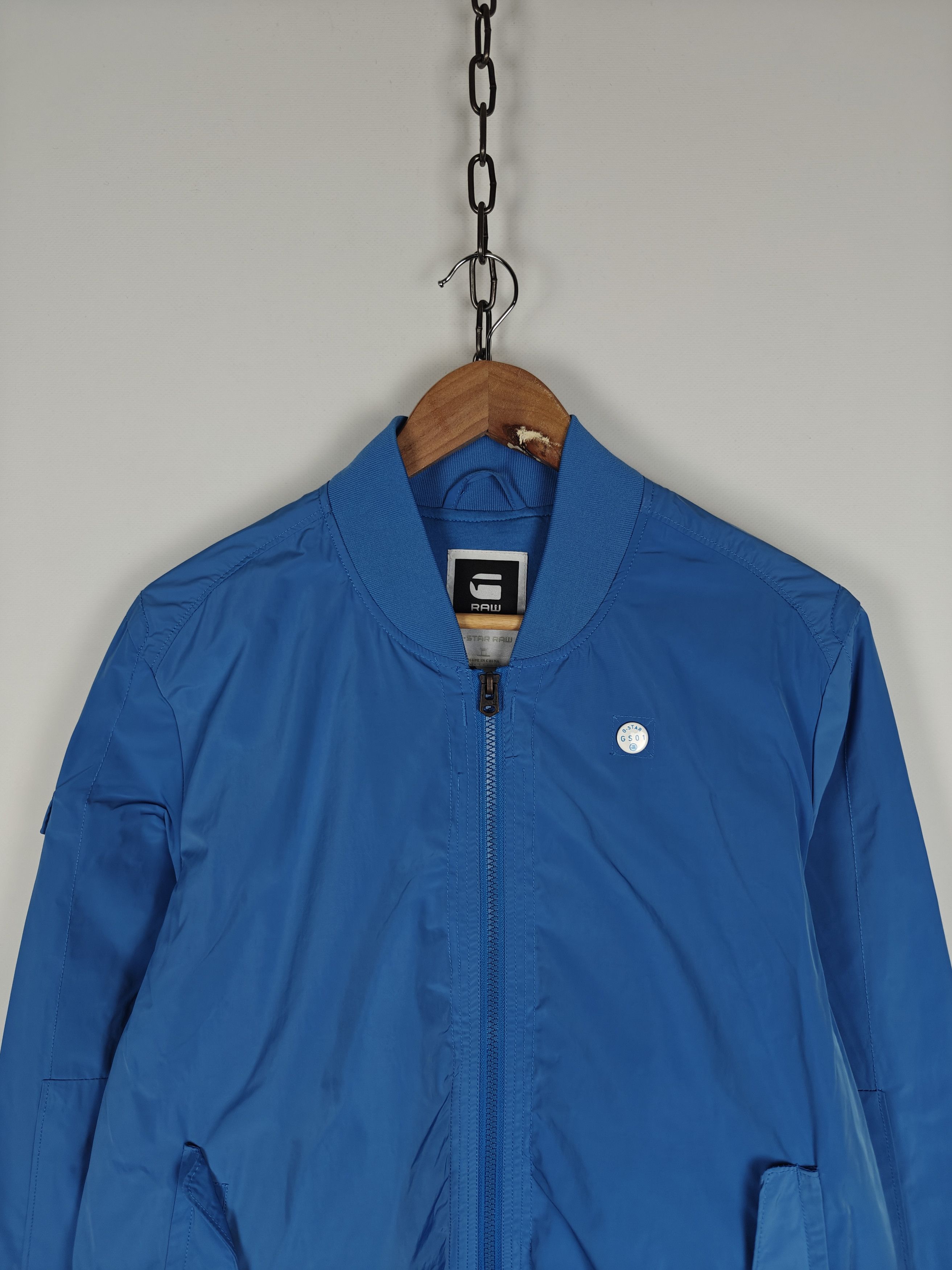 G-Star G-Star Raw Seafarer Bomber Jacket Blue size L Size US L / EU 52-54 / 3 - 2 Thumbnail