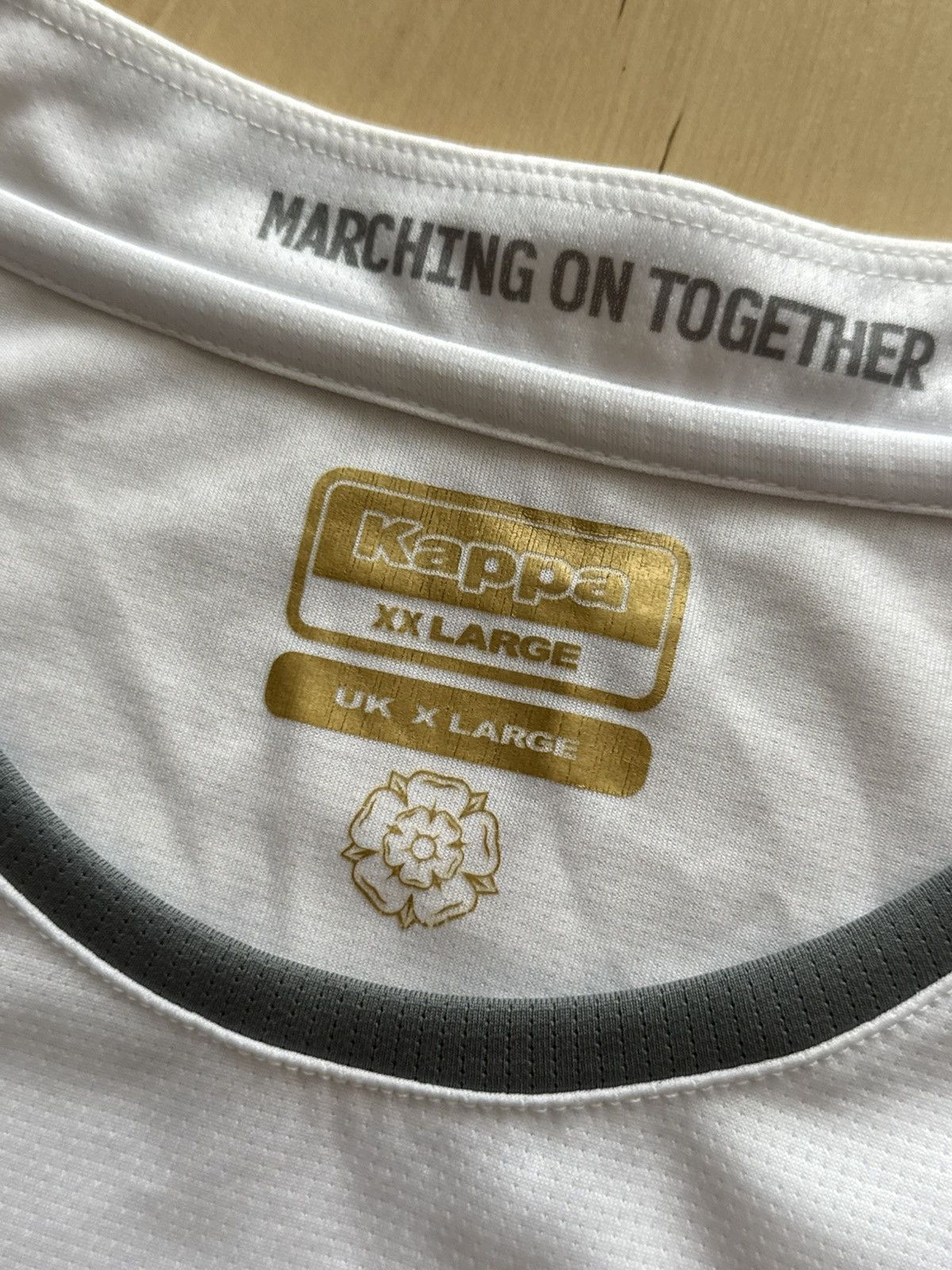 Kappa 2019 Kappa leeds united 100 anniversary home soccer jersey Size US XXL / EU 58 / 5 - 5 Thumbnail