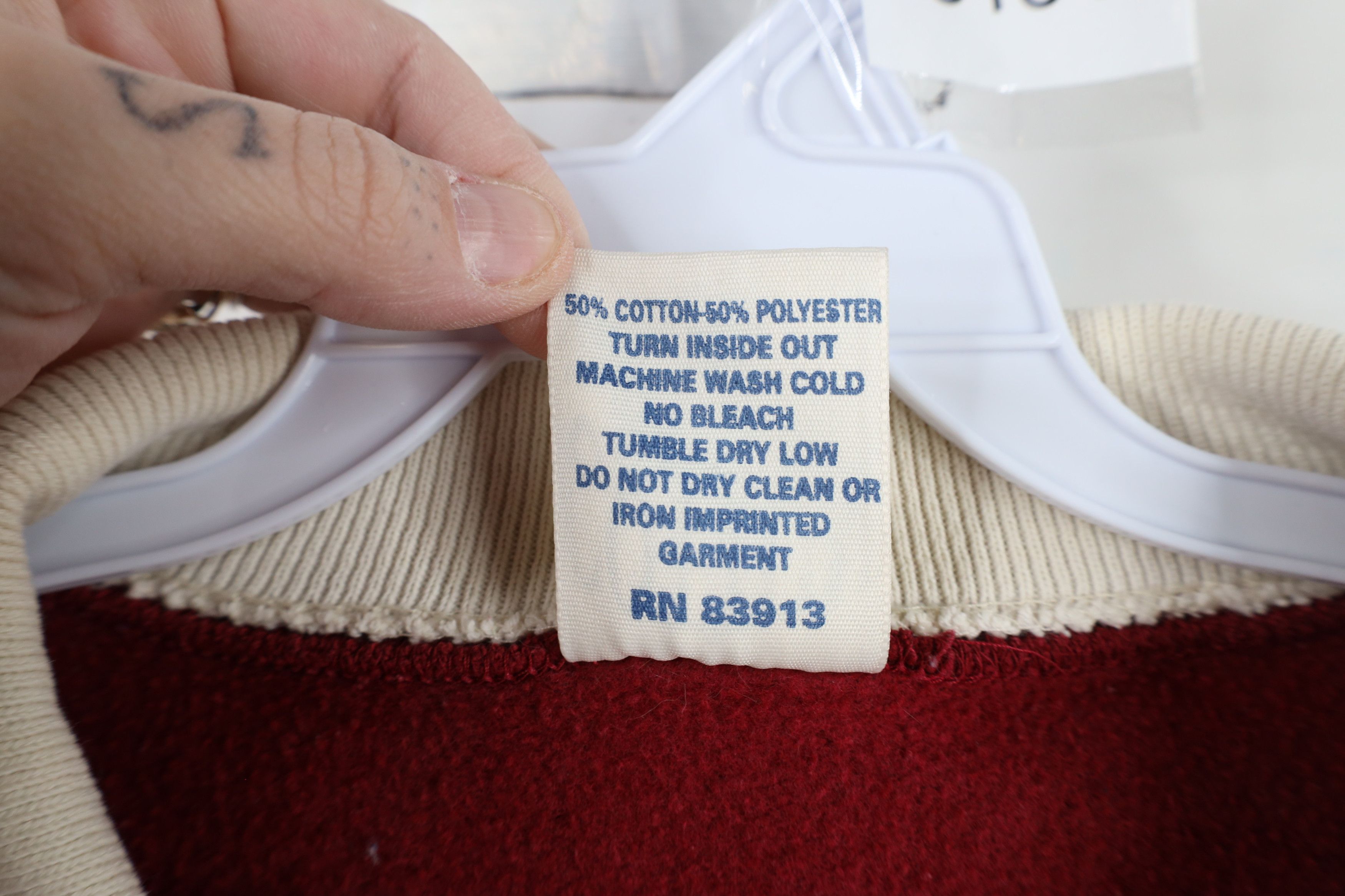 Vintage Vintage 90s Country Country Roads Collared Sweatshirt USA Size L / US 10 / IT 46 - 11 Thumbnail