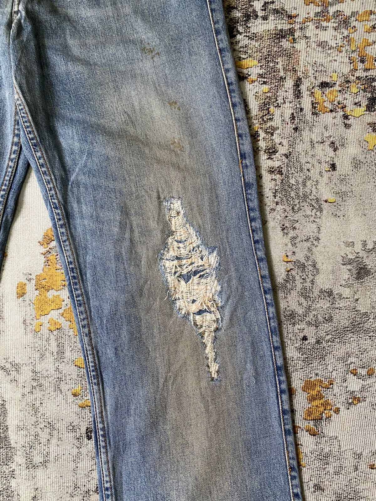 Dolce & Gabbana Dolce & Gabbana Distressed Rusty Denim Size US 34 / EU 50 - 9 Thumbnail