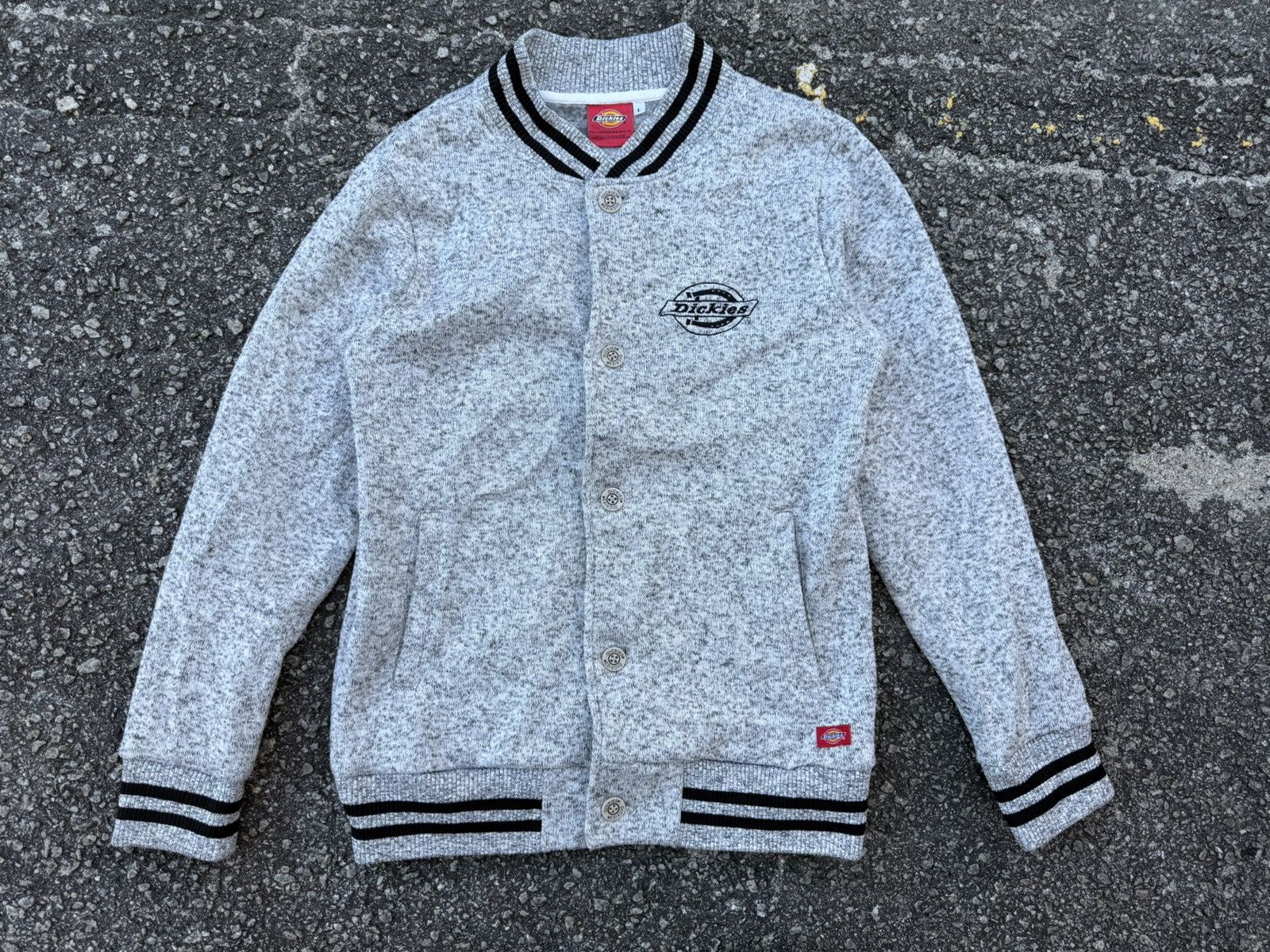 Dickies Dickies Vintage Button Varsity Jacket Size US L / EU 52-54 / 3 - 1 Thumbnail