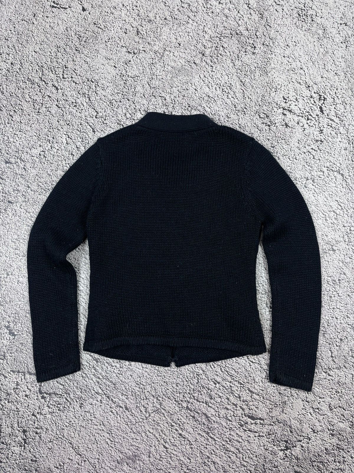 Japanese Brand Vintage Y2K Napoleon Military Knit AvantGarde Jacket Gothic Size S / US 4 / IT 40 - 5 Thumbnail