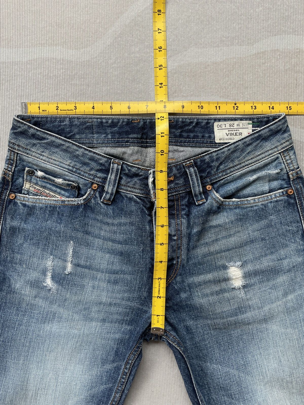 Diesel Diesel Viker Jeans (LG107) Size US 29 - 17 Thumbnail
