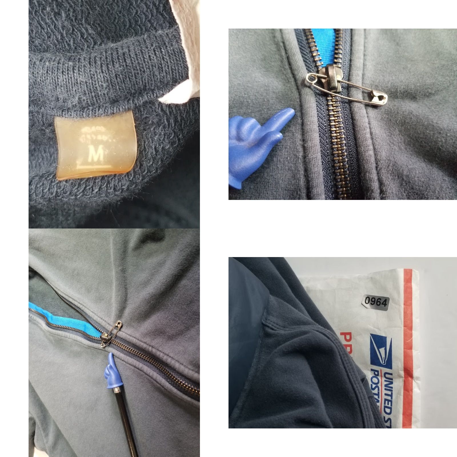Lululemon Lululemon Jacket Full Zip Long Sleeve Blue Mens M See Zipper Pics Size US M / EU 48-50 / 2 - 8 Thumbnail