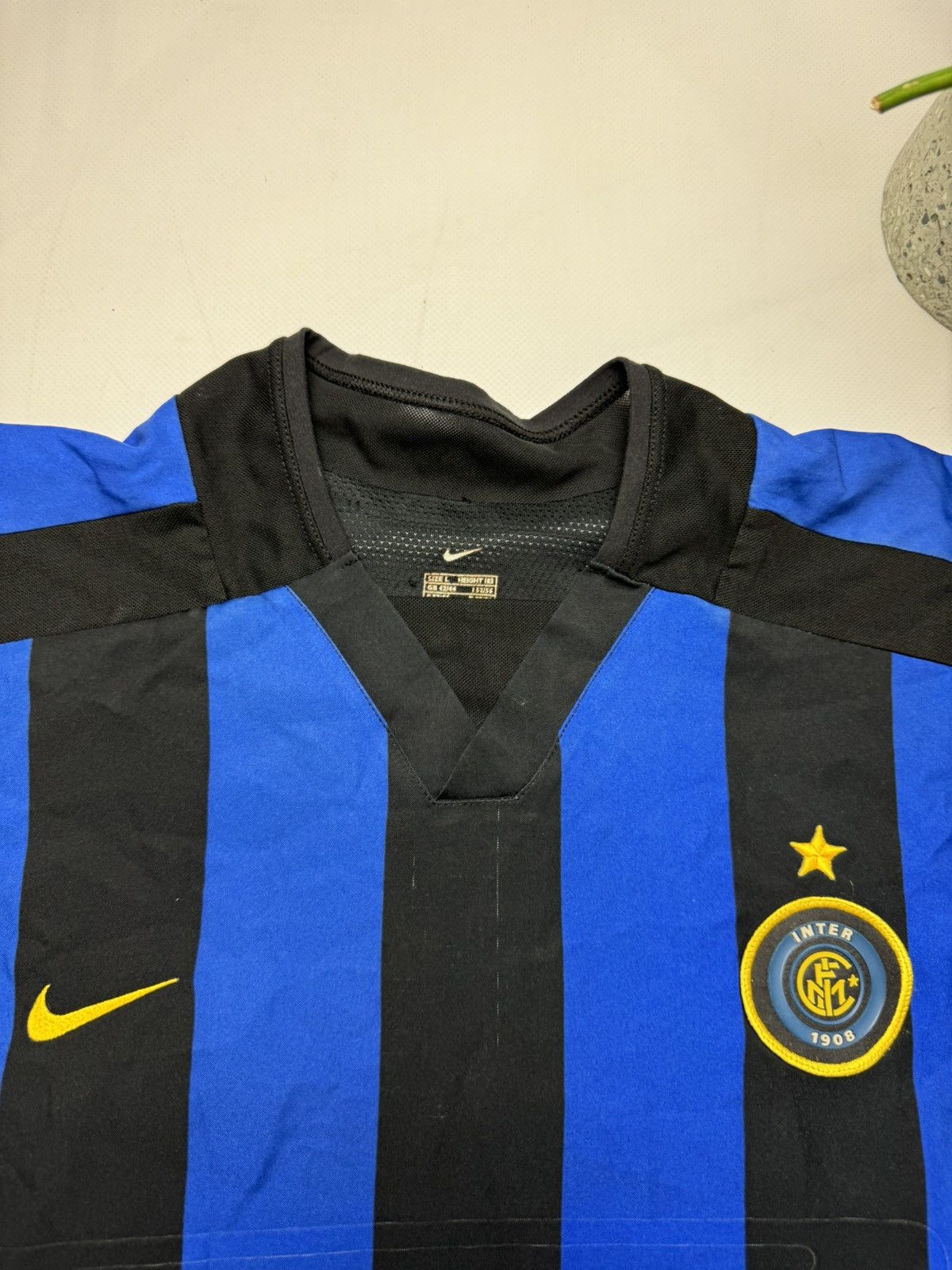 Nike × Vintage Nike Inter Milan 2002 Jersey – Retro Soccer Kit y2k Size US L / EU 52-54 / 3 - 7 Thumbnail