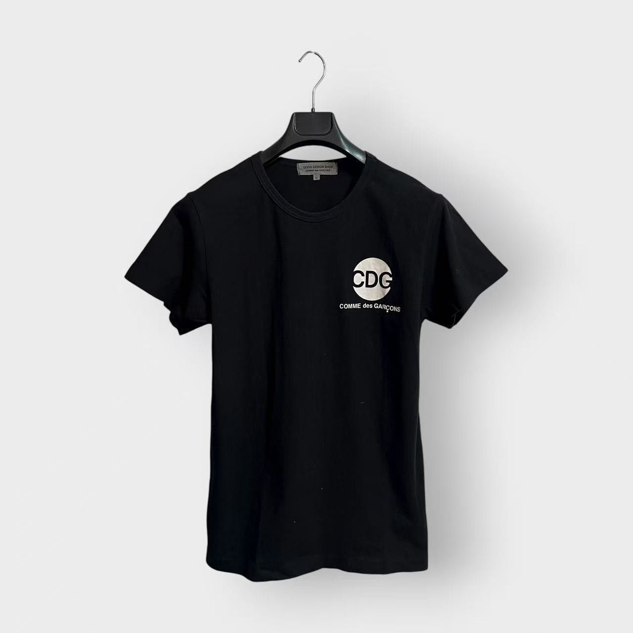 ARCHIVAL! 2010s Comme Des Garcons CDG Round Logo Tee (S)