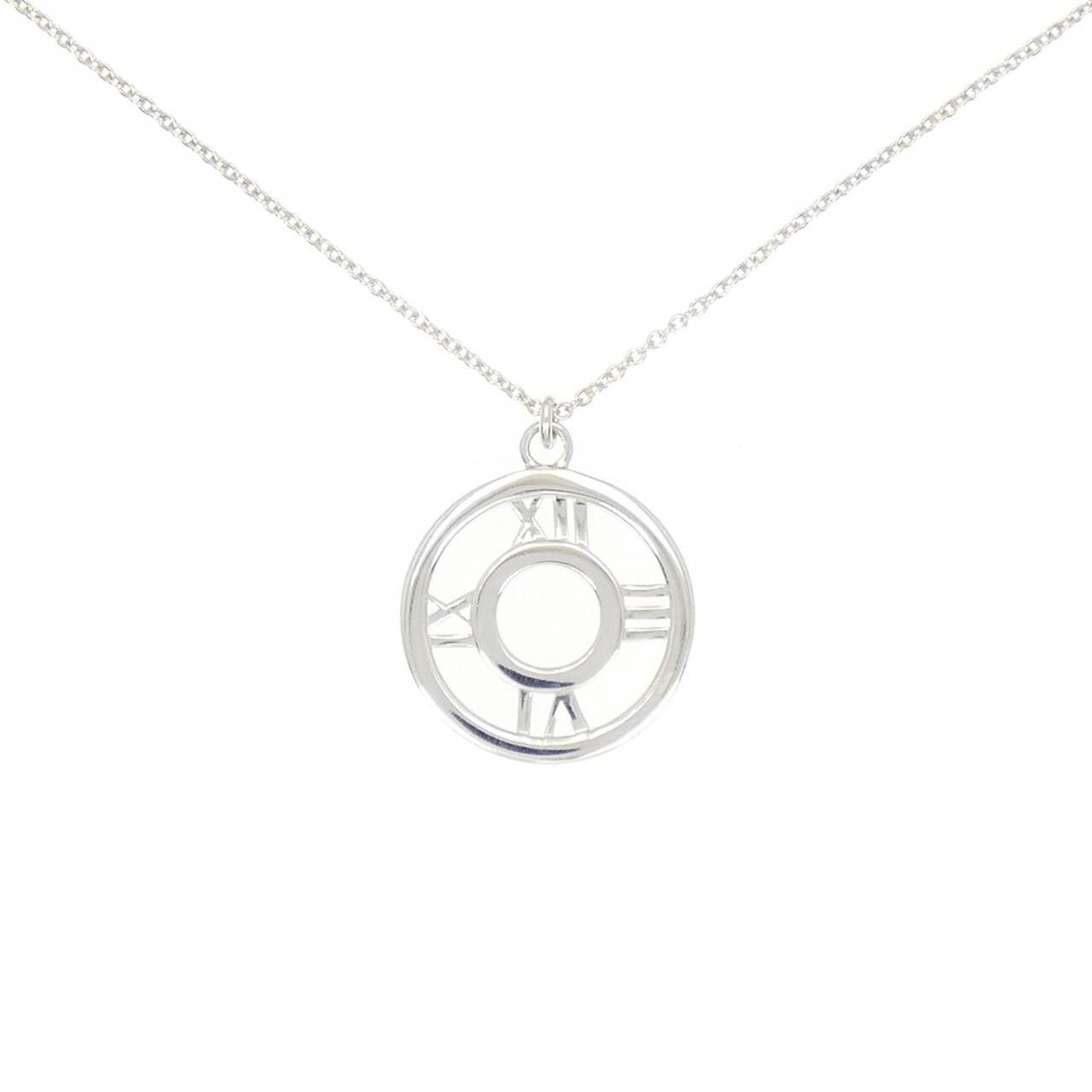 Tiffany & Co. Tiffany & Co. Tiffany Atlas Open Medallion 925 Silver Necklace Metal Necklace DUTY FREE for USA Size ONE SIZE - 1 Thumbnail