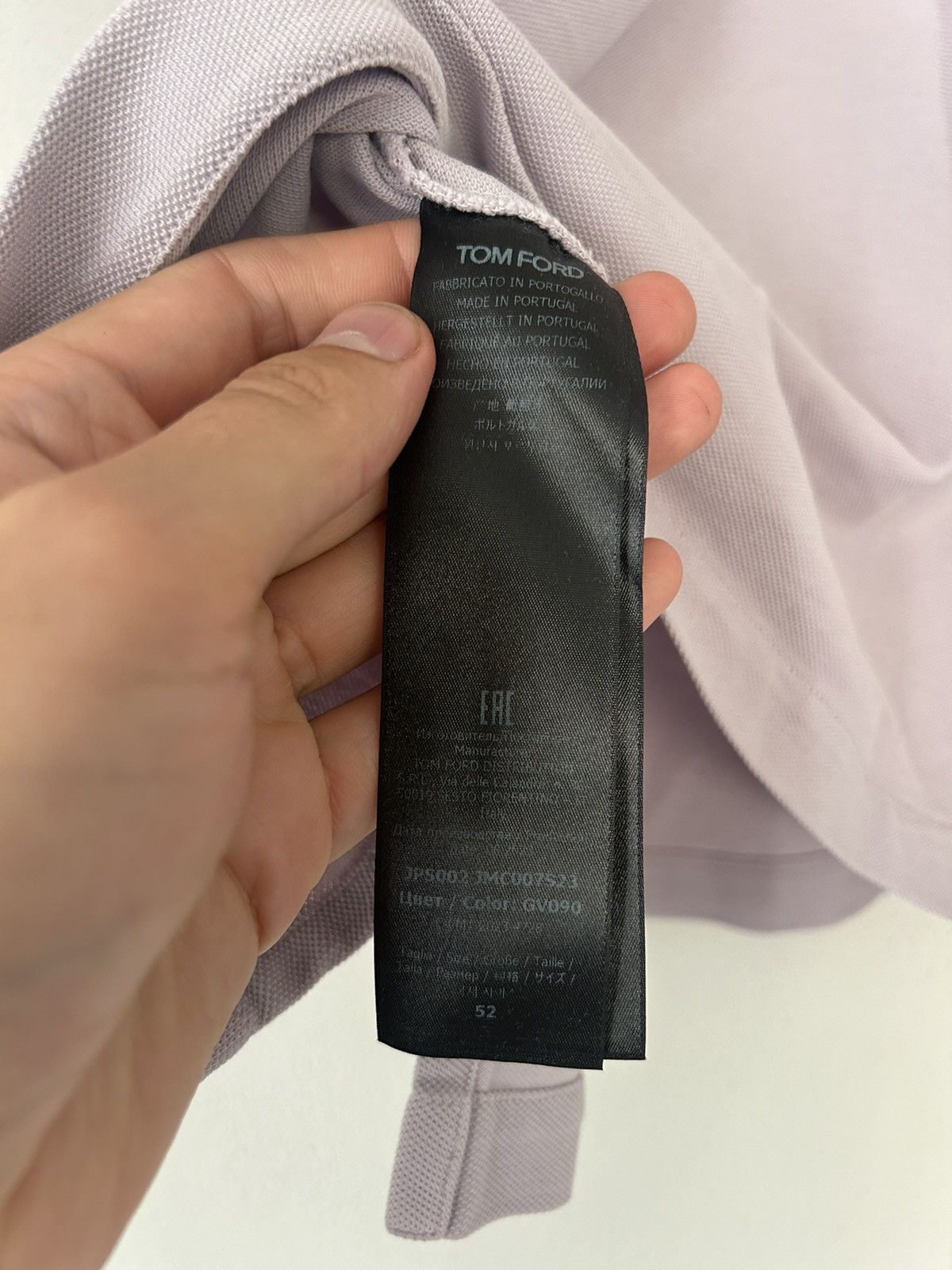 Tom Ford Polo Shirt Size US L / EU 52-54 / 3 - 7 Thumbnail