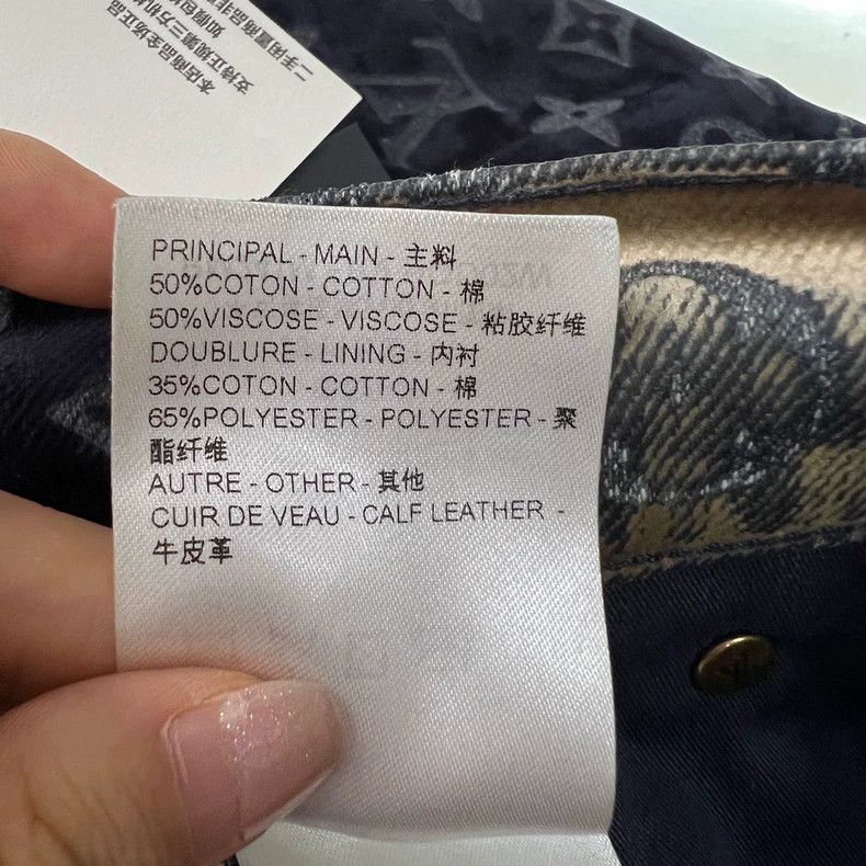 Louis Vuitton Louis Vuitton Faded Fire Cloud Loose Jeans 2501-Nextarrow Size US 32 / EU 48 - 3 Thumbnail
