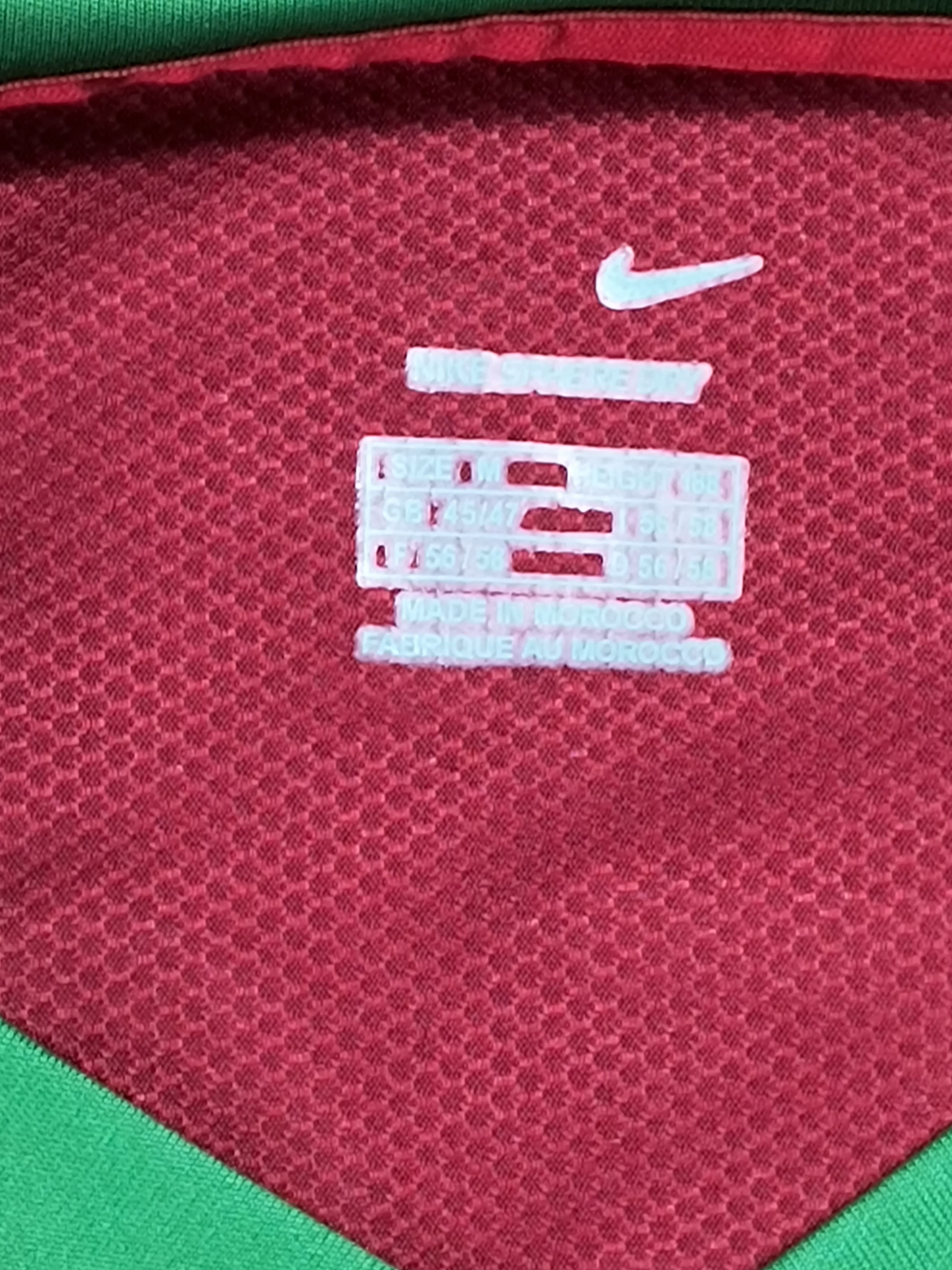 Nike Y2K Nike Portugal Deco #20 2006 soccer decoration jersey Size US M / EU 48-50 / 2 - 3 Thumbnail
