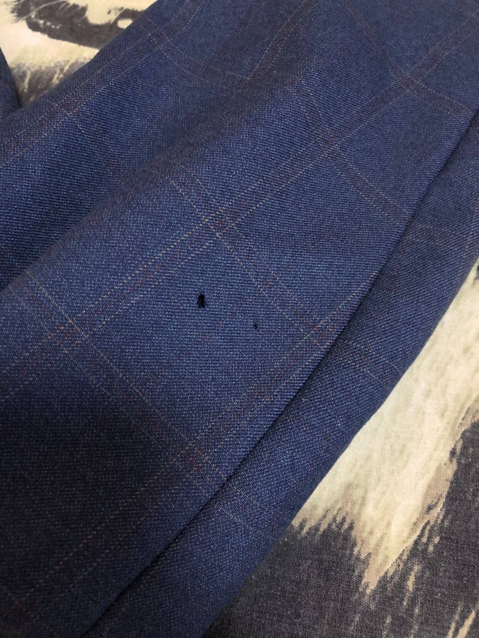 Burberry Burberry Blazer Two Button 100% Wool Sport Coat Mens Size 44L - 15 Thumbnail