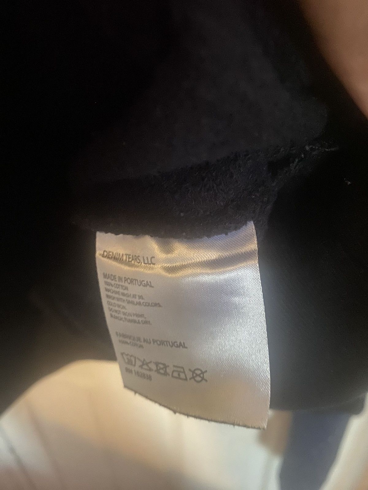 DENIM TEARS Denim Tears Wreath Black Hoodie Size US L / EU 52-54 / 3 - 6 Thumbnail