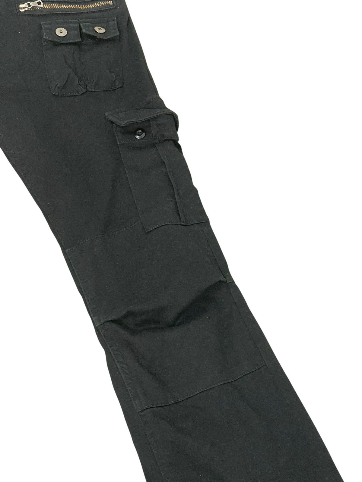 Japanese Brand Flare Cargo No ID Japan Stretch Boot Cut 1🟦6 Size US 32 / EU 48 - 9 Thumbnail