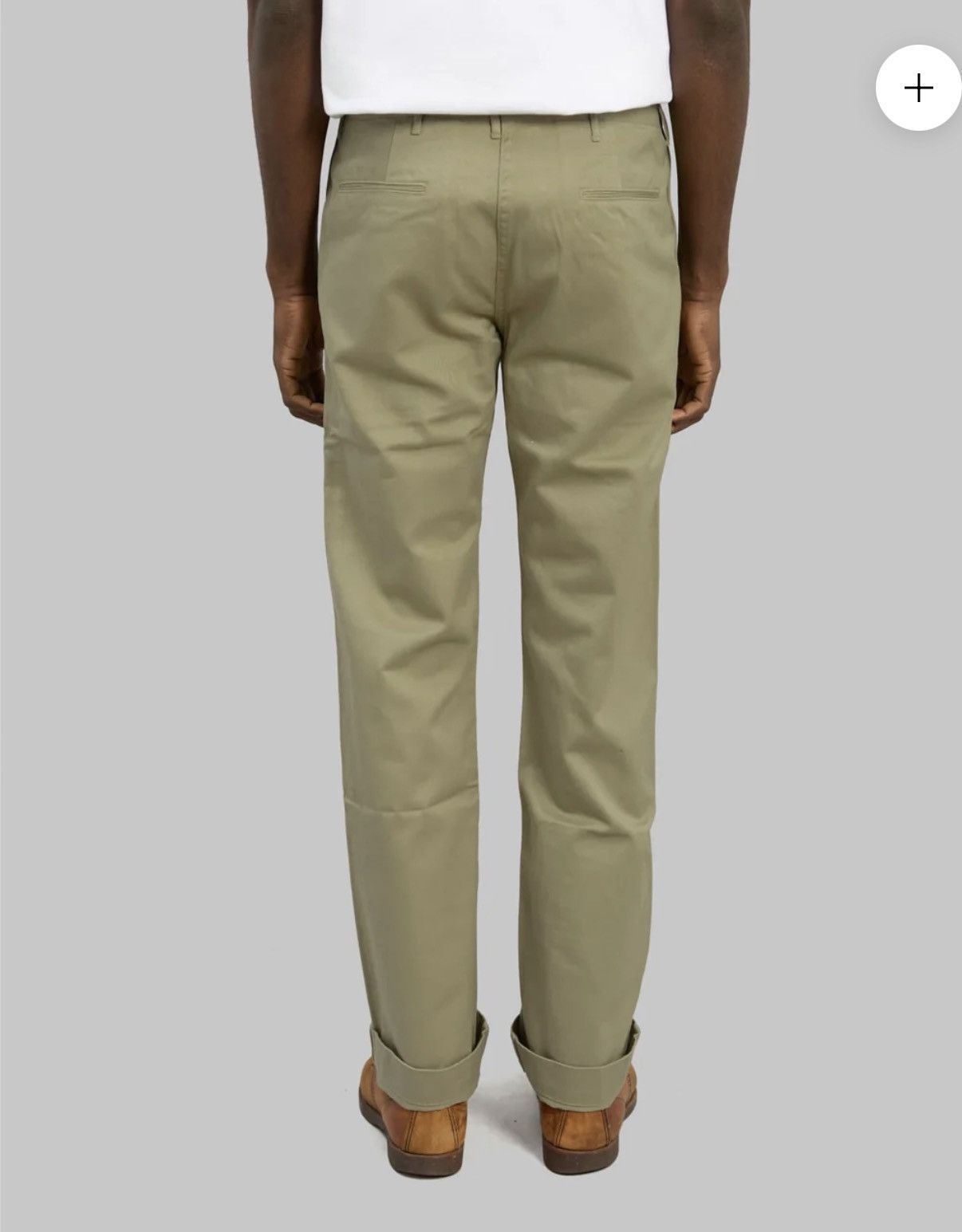 Buzz Rickson's BR40025 ORIGINAL SPEC. CHINO KHAKI Size US 31 - 7 Thumbnail