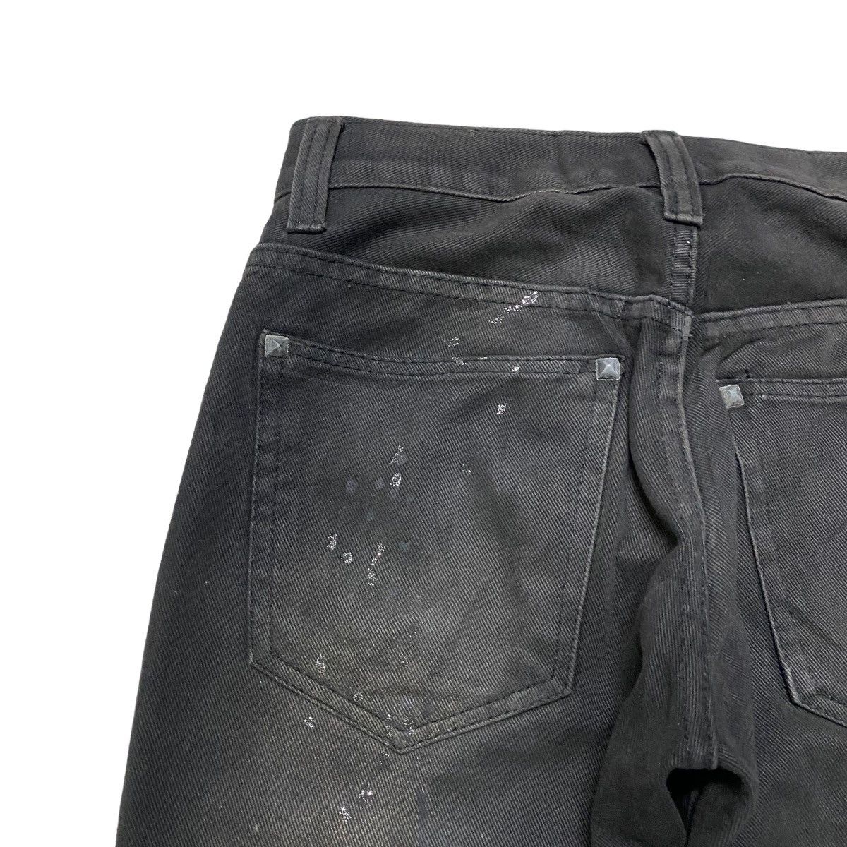Japanese Brand Japanese Brand K.U.I Denim Flares Coated Distressed Jeans Size US 28 / EU 44 - 12 Thumbnail