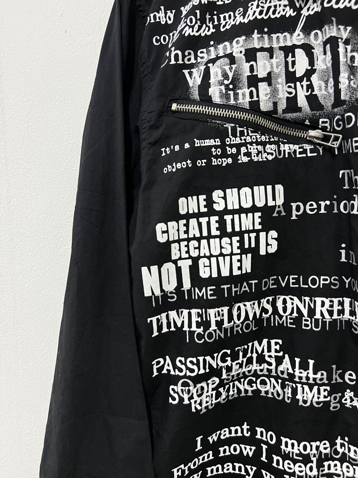 A.F.F.A. Gothic Vamps Rock Poems Bondage Zipper Button Shirt Collins Size US M / EU 48-50 / 2 - 4 Thumbnail