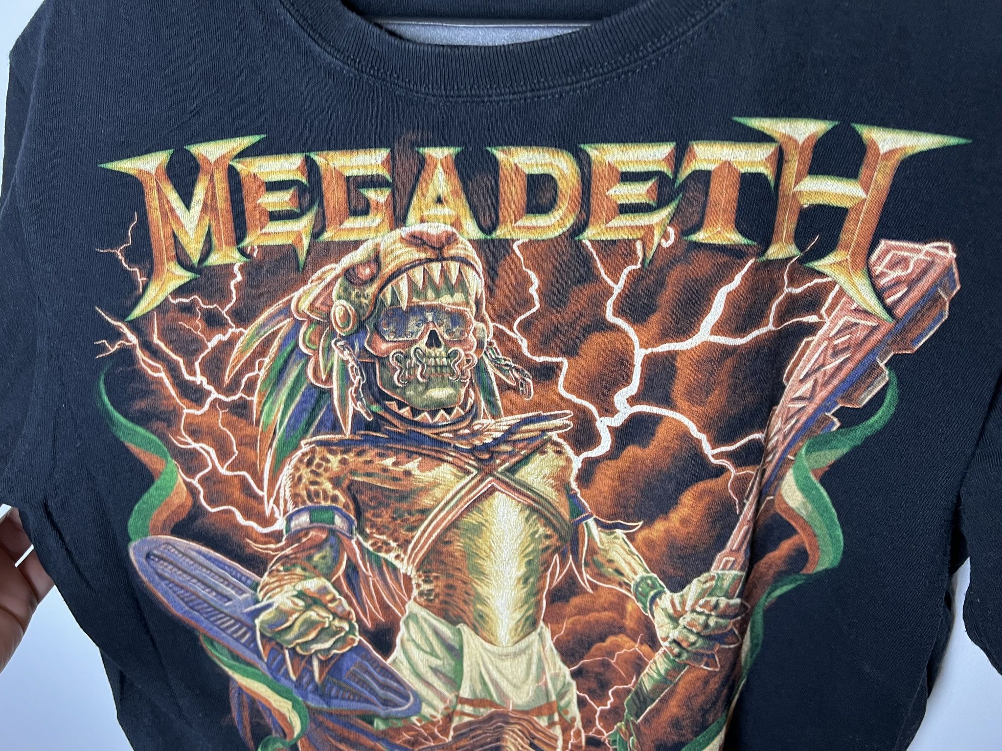 Megadeth VINTAGE MEGADETH THRASH METAL SPEED METAL USED T-SHIRT Size US M / EU 48-50 / 2 - 4 Thumbnail