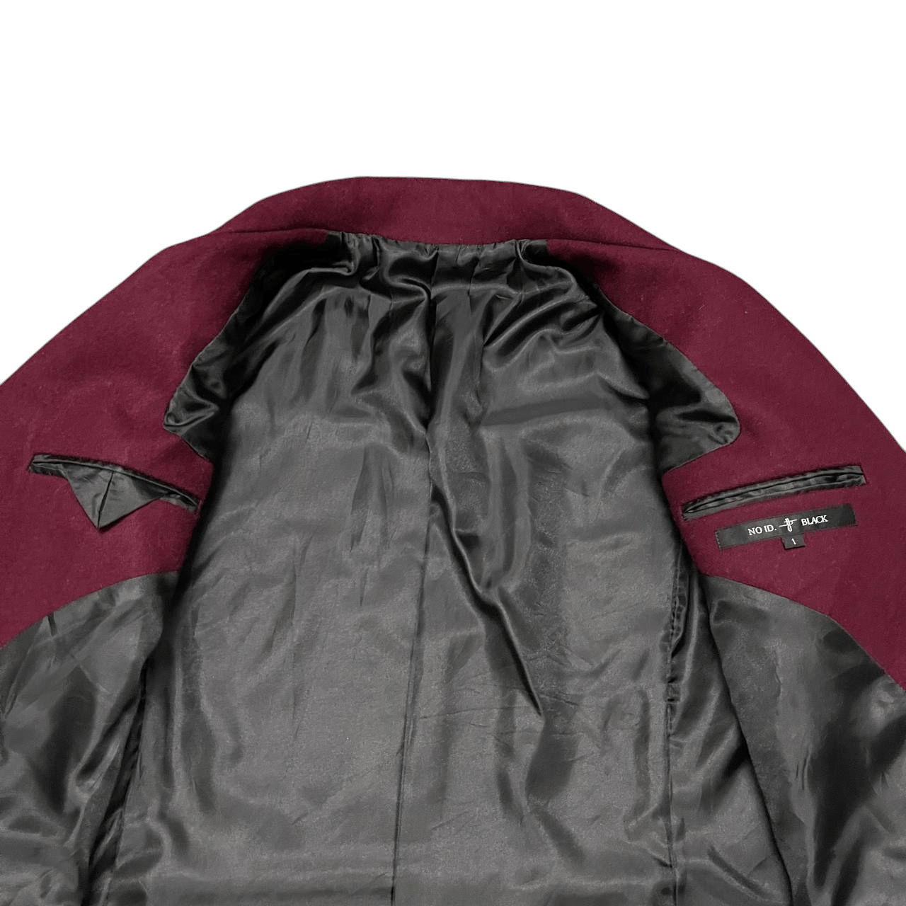 NO ID No ID Biker Punk Wool Jacket Size US M / EU 48-50 / 2 - 7 Thumbnail