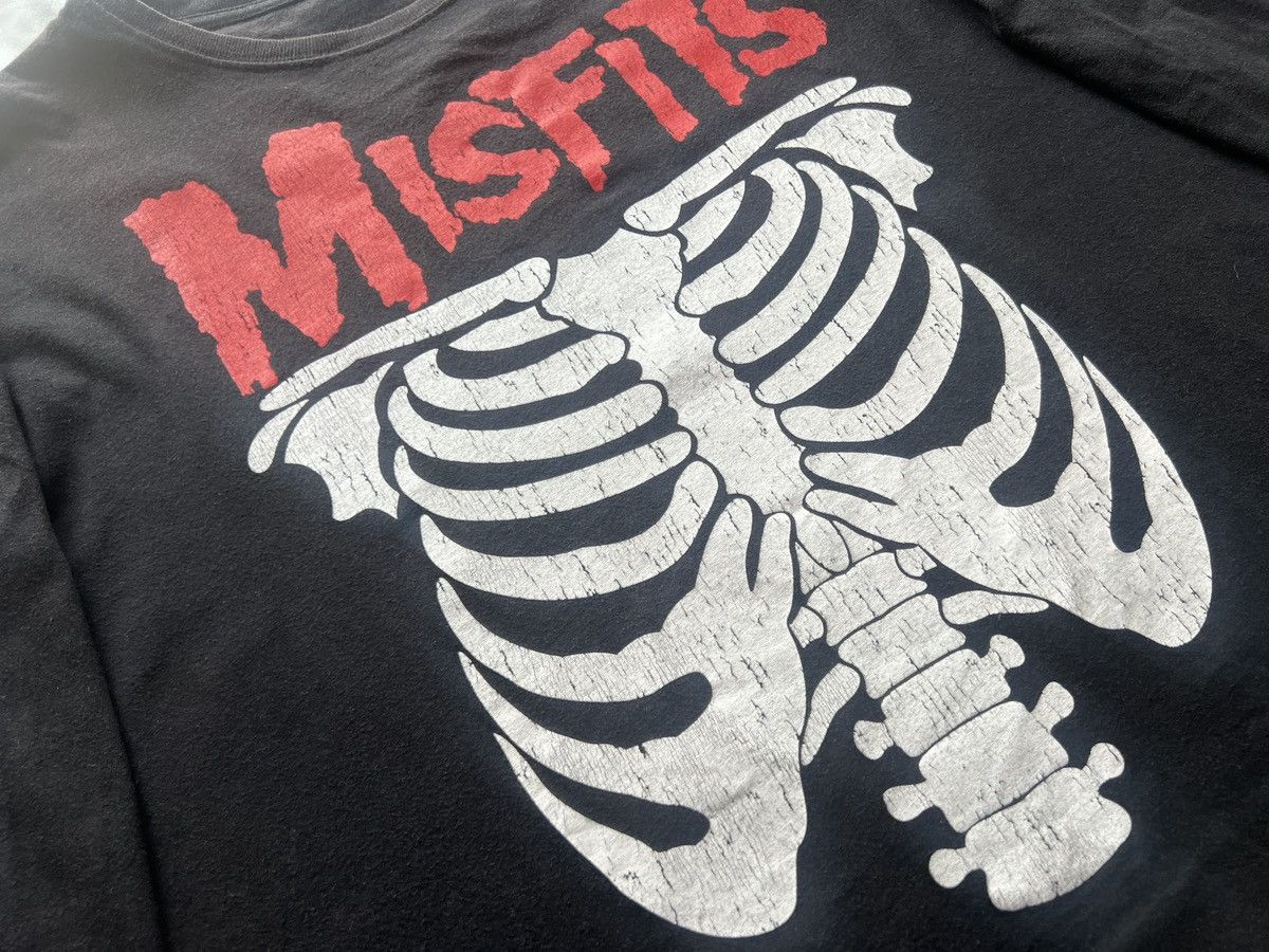 Misfits Misfits : Chest Skull Skeleton Arm And BackSide Printed Size US L / EU 52-54 / 3 - 8 Thumbnail