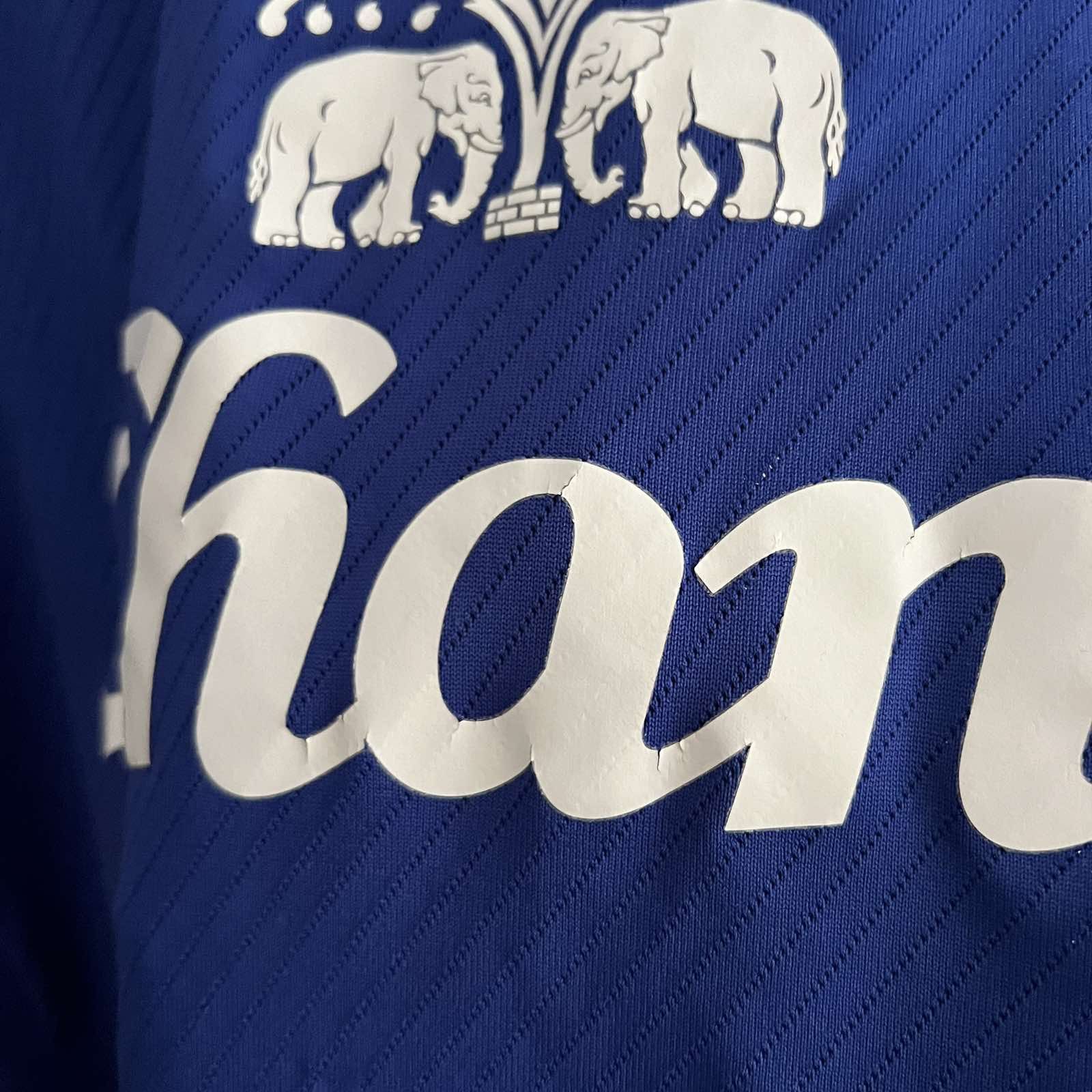 Umbro × Vintage UMBRO FC EVERTON 2008 SOCCER JERSEY Sz L Size US L / EU 52-54 / 3 - 5 Thumbnail