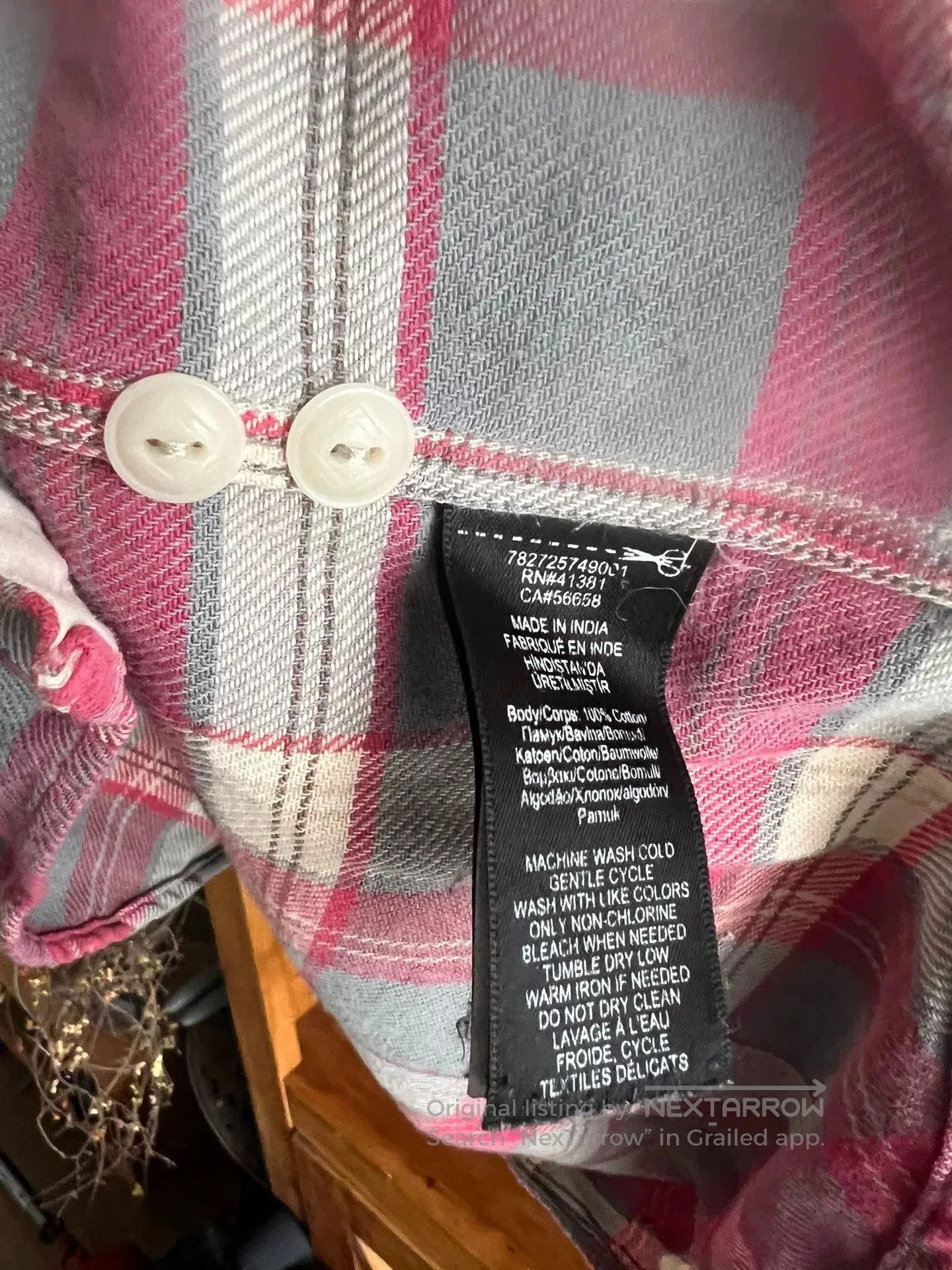RRL Ralph Lauren classic plaid double RL shirt for men. Size US S / EU 44-46 / 1 - 6 Thumbnail