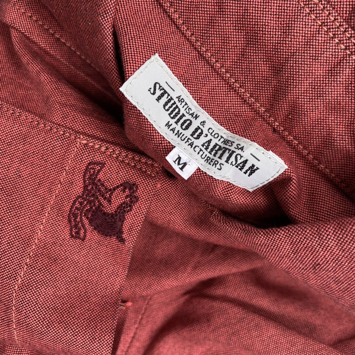 Japanese Brand × Studio D'Artisan × Vintage studio d'artisan pig shirt button up Size US M / EU 48-50 / 2 - 4 Thumbnail