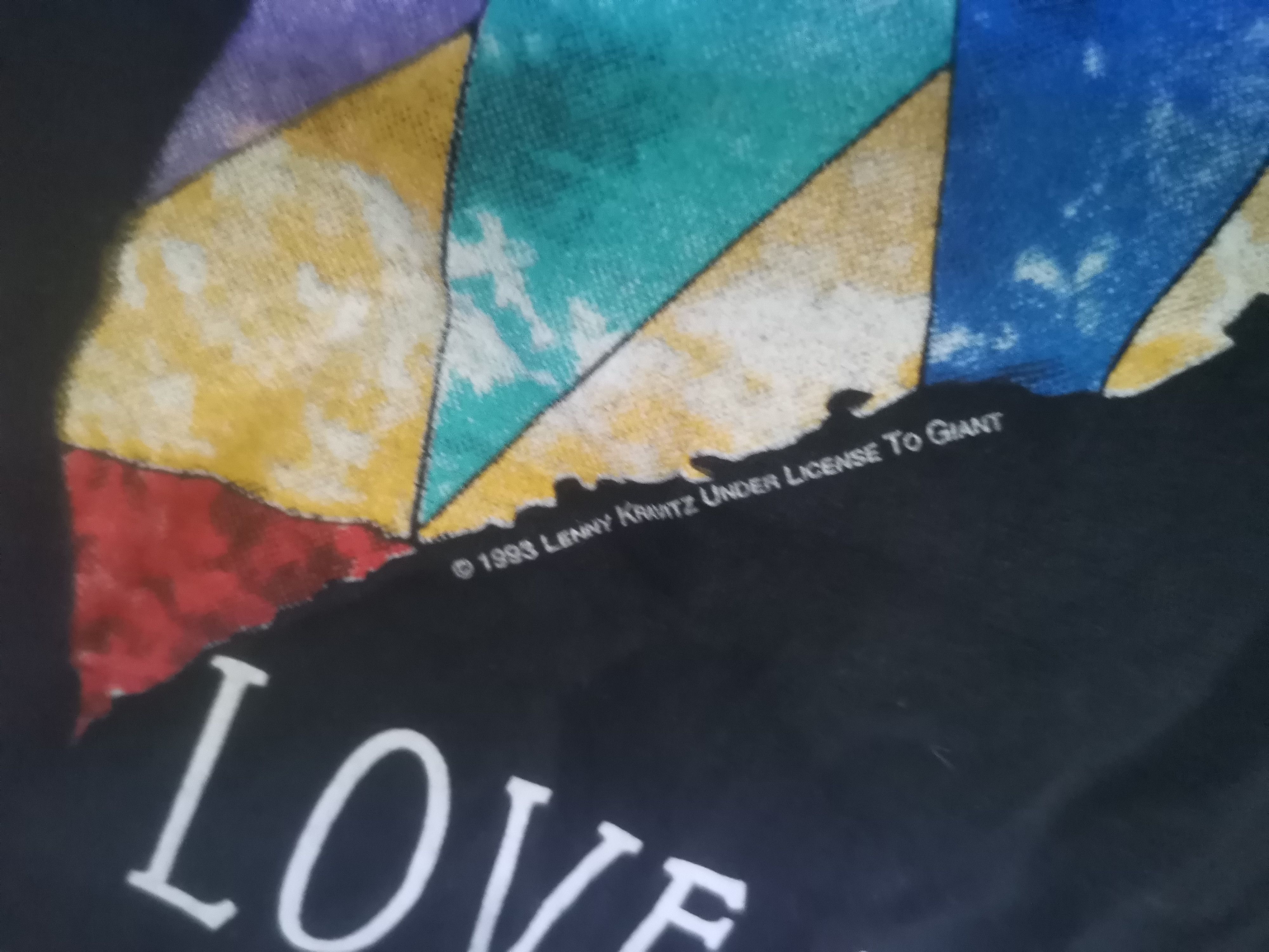 Band Tees × Vintage Rare vintage Lenny kravitz t-shirt Size US L / EU 52-54 / 3 - 5 Thumbnail