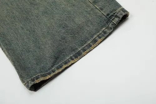 VIBE American washed distressed loose bootcut jeans Size US 32 / EU 48 - 6 Thumbnail