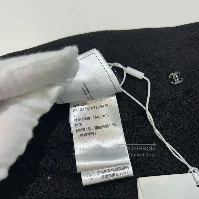 Chanel Chanel Black Casual Pants for Women . Size 23" - 8 Thumbnail
