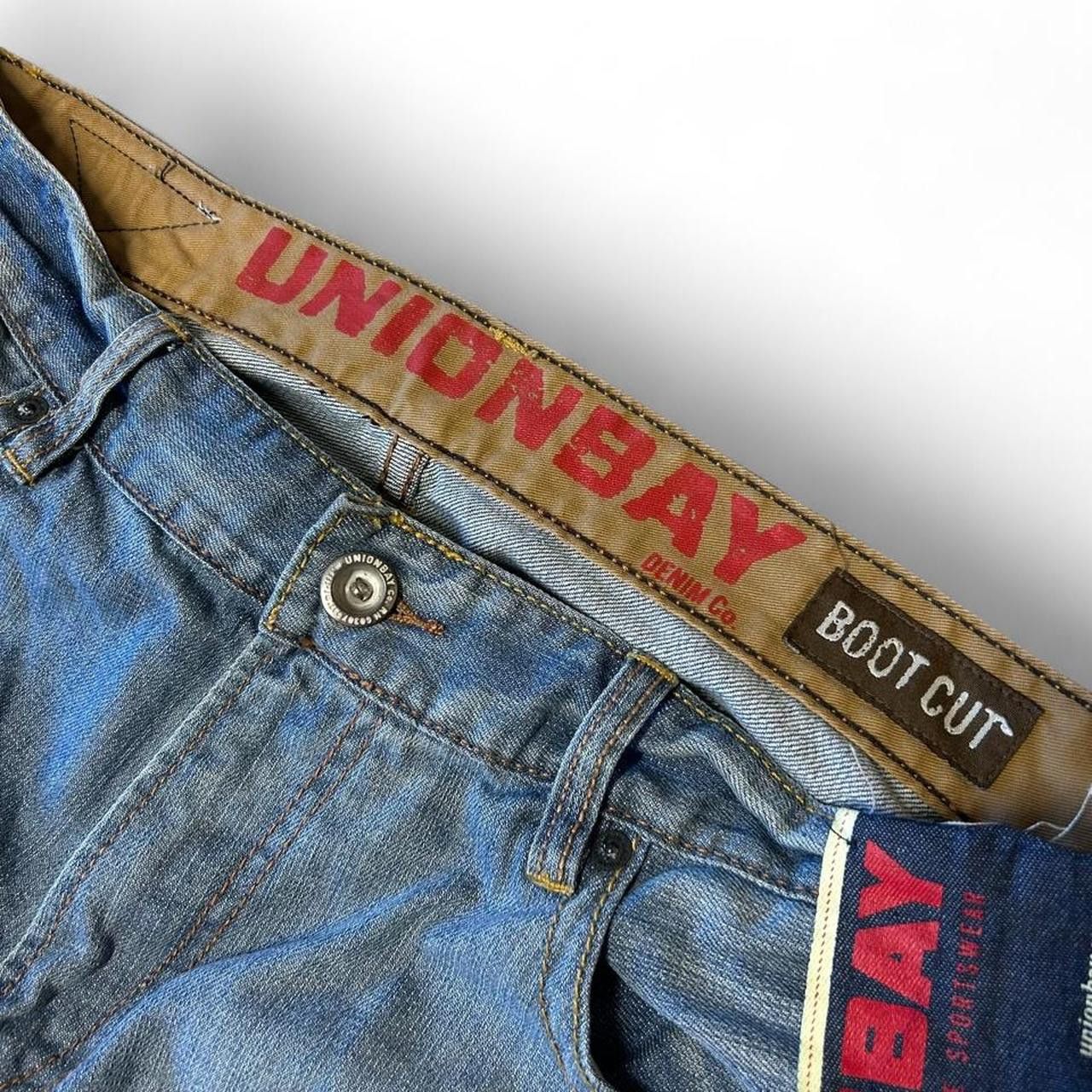 UNIONBAY Vintage Y2K Union Bay Boot Cut Jeans Size 34x30 Size US 34 / EU 50 - 4 Thumbnail