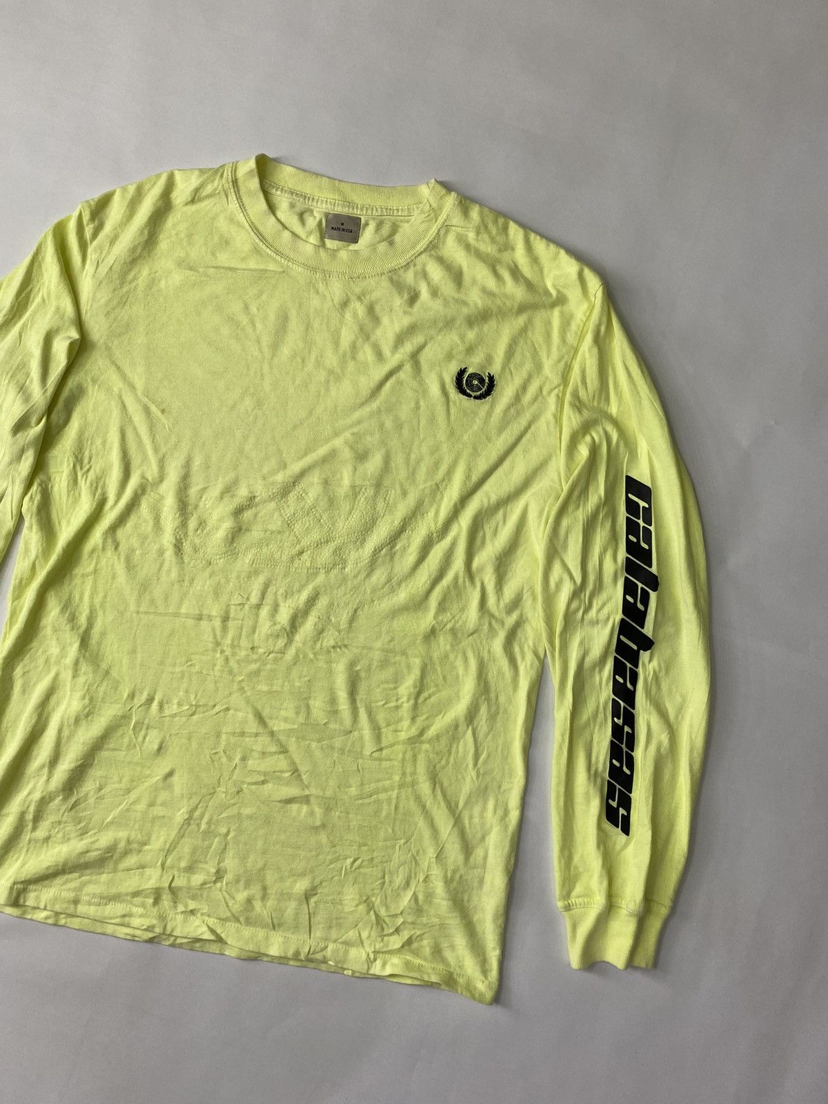 Band Tees × Kanye West CALABASAS LONG SLEEVE TEE. Size US M / EU 48-50 / 2 - 2 Thumbnail
