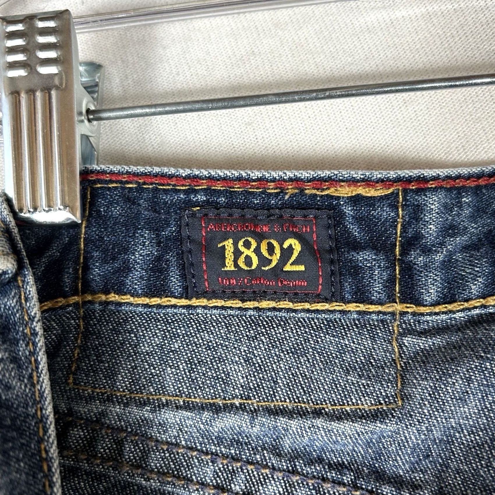 Abercrombie & Fitch VINTAGE Abercrombie & Fitch Jeans Womens 2R Bootcut Wide Leg Denim Button Fly 32in Inseam Size 26" / US 2 / IT 38 - 5 Thumbnail