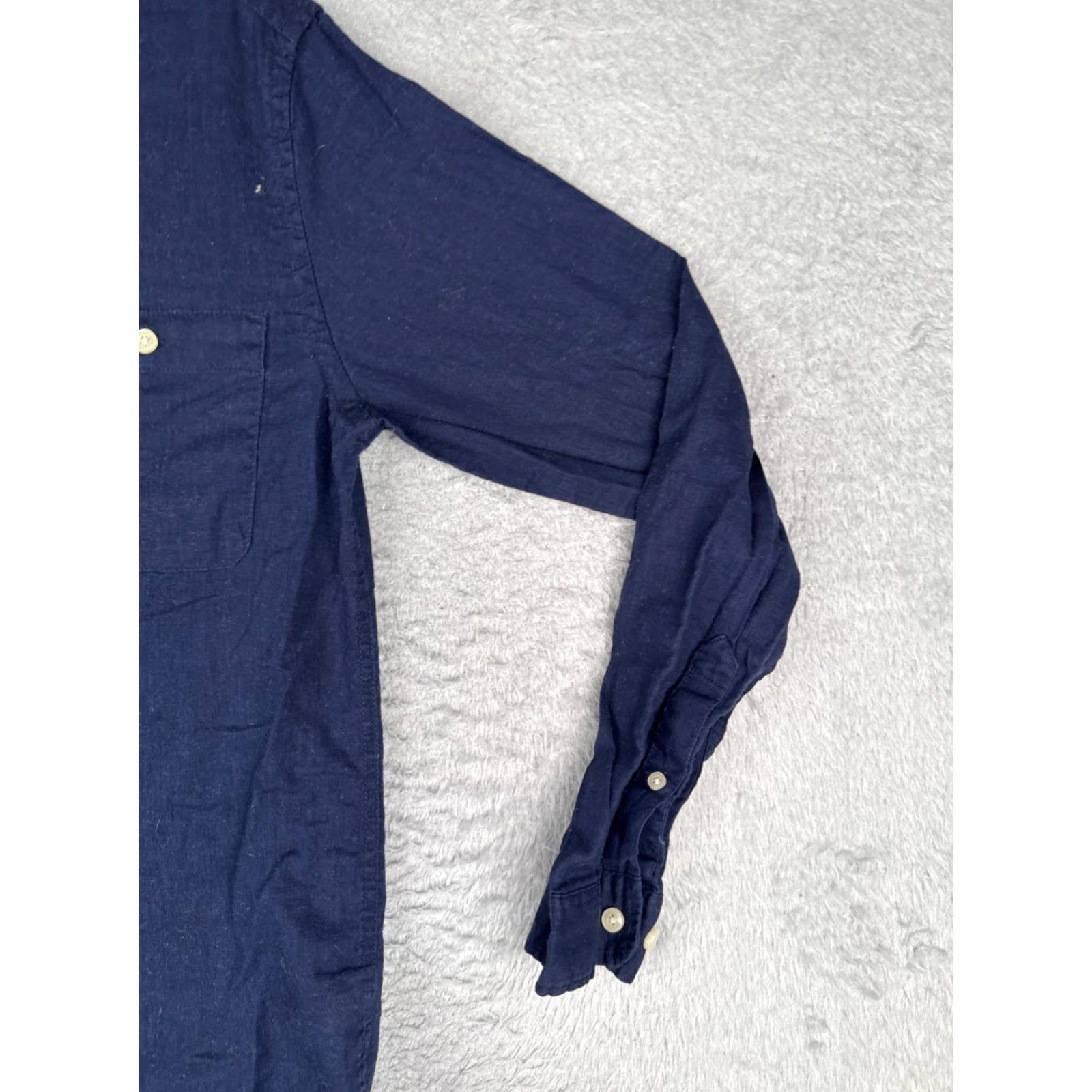 Vintage Goodfellow & Co Shirt Men Small Blue Button Up Long Sleeve Pocket Size US S / EU 44-46 / 1 - 2 Thumbnail