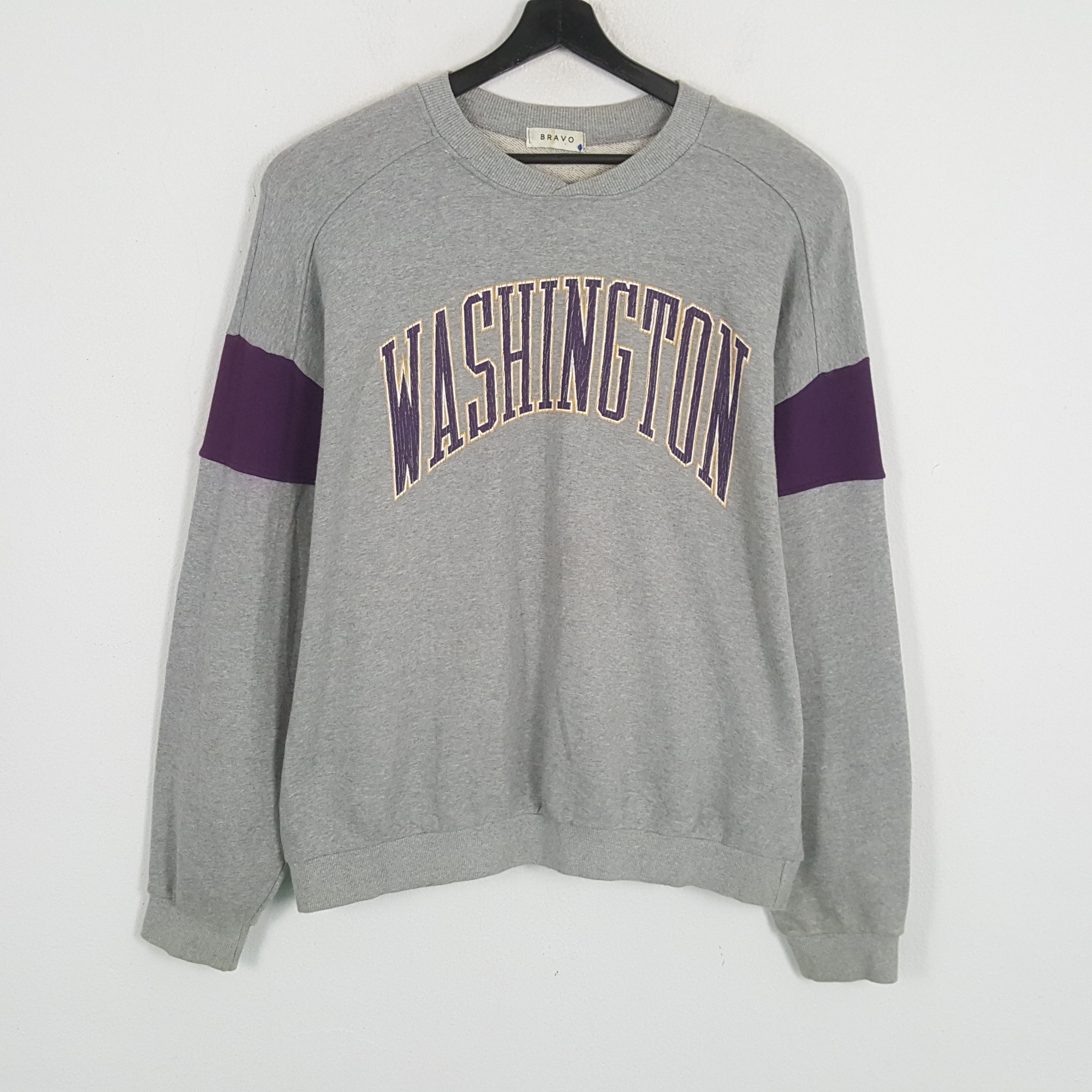 NFL × Vintage WASHINGTON HUSKIES American Football Team Sweatshirt Size US XL / EU 56 / 4 - 3 Thumbnail
