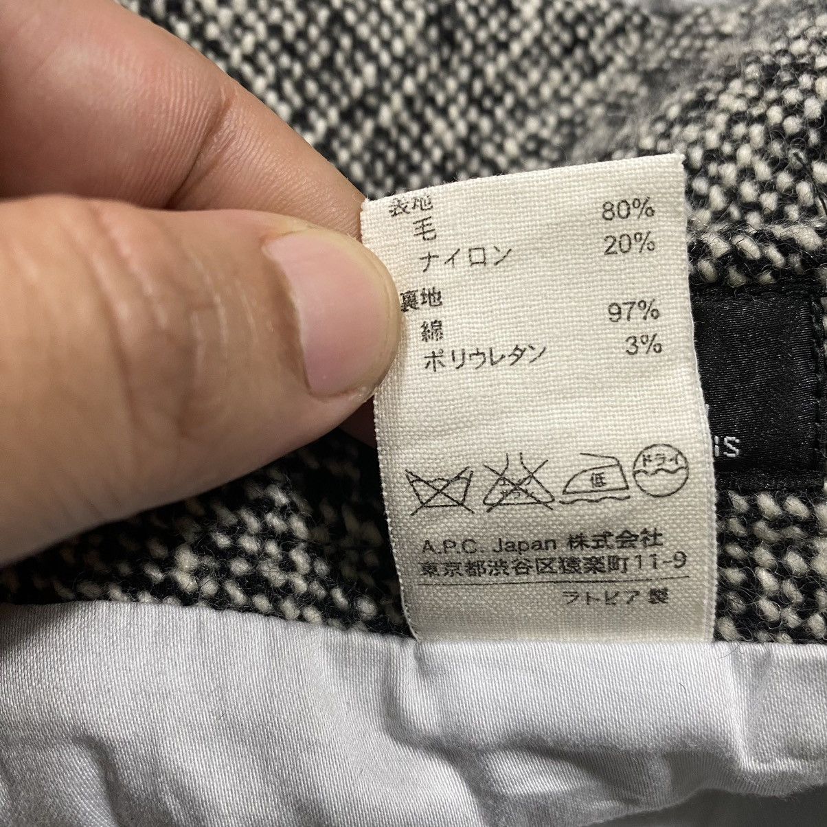 A.P.C. Vintage Apc Mini Skirt Wool M Size Grey Colour Size 30" / US 8 / IT 44 - 6 Thumbnail