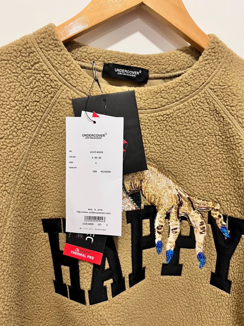 Undercover UNDERCOVER Polar fleece sweatshirt 2502-Nextarrow Size US XL / EU 56 / 4 - 2 Thumbnail