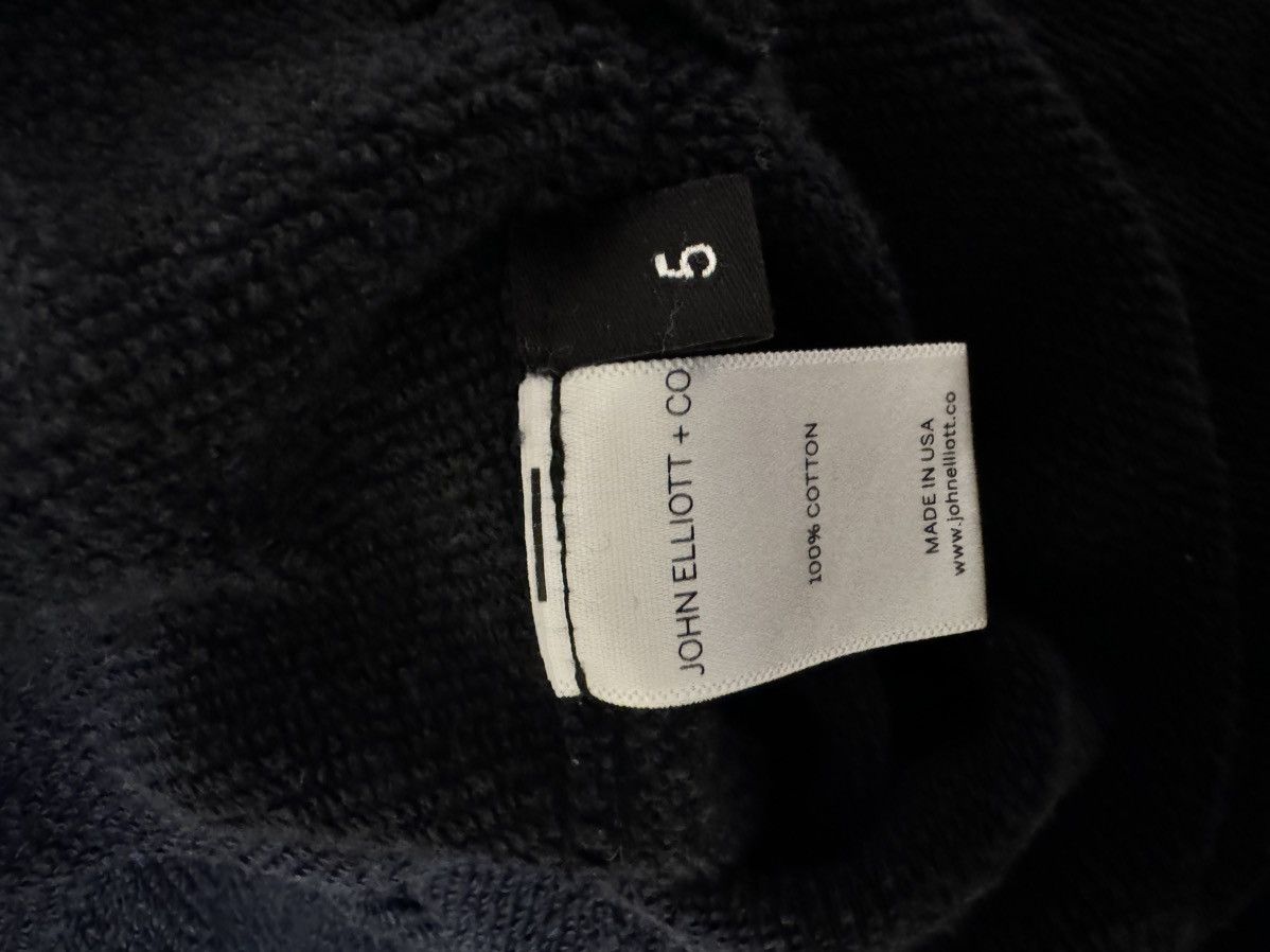 John Elliott John Elliott Black Hooded Sweatshirt Size US XXL / EU 58 / 5 - 5 Thumbnail