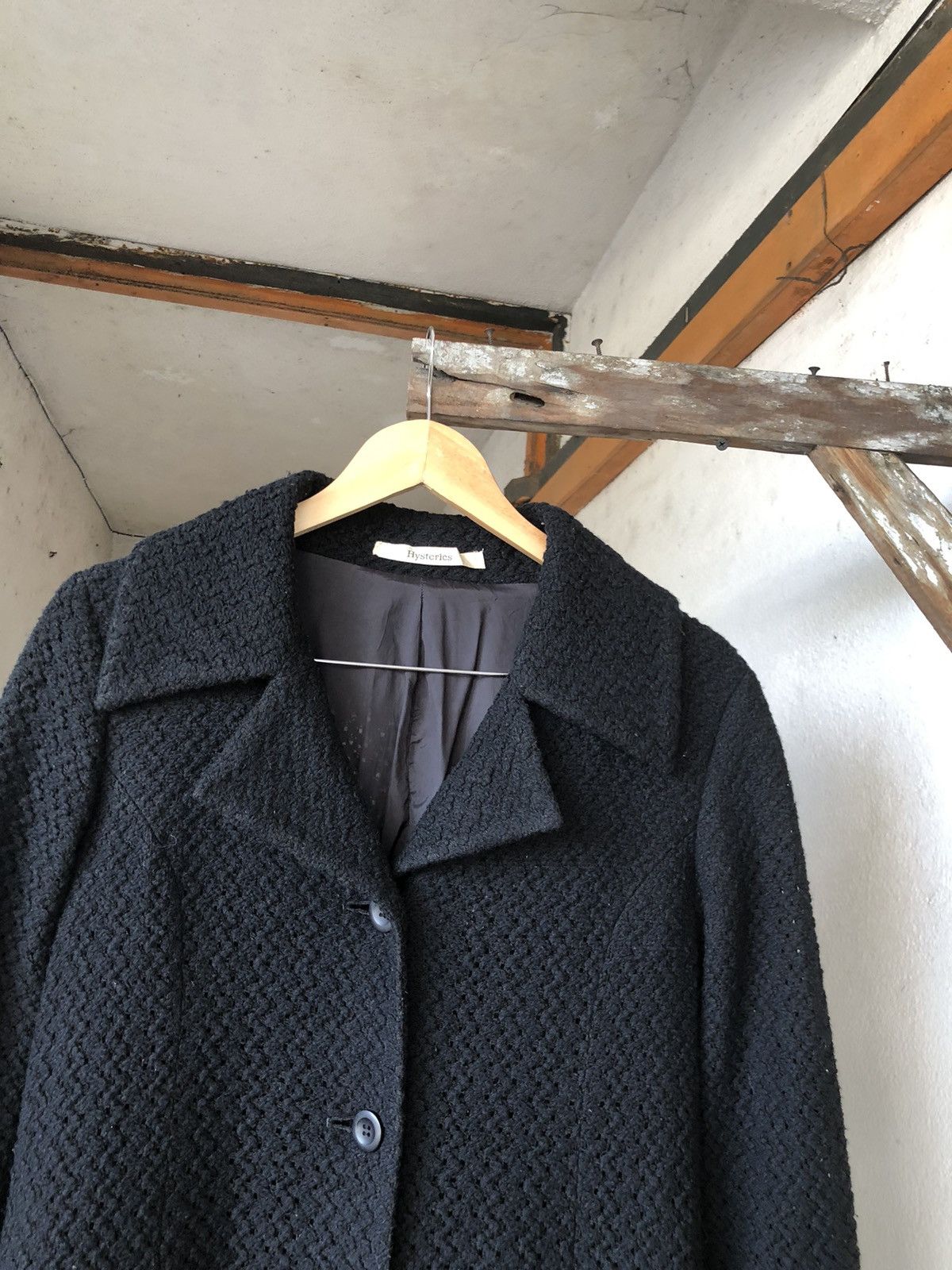 Hysteric Glamour Nice❗️Hysteric Glamour Gothic Knit Long Jackets Size L / US 10 / IT 46 - 4 Thumbnail