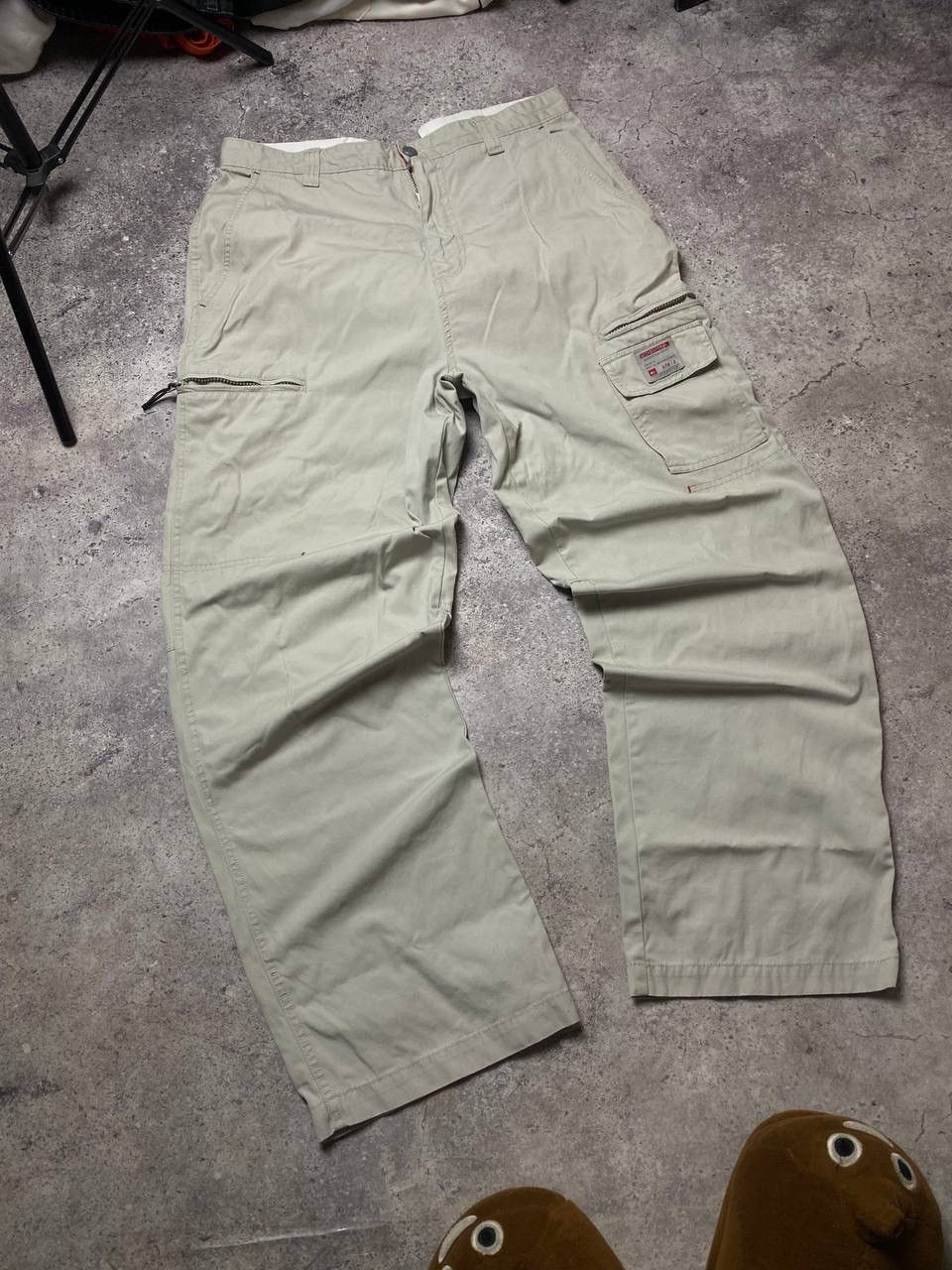 Quiksilver × Vintage Vintage Y2k Quiksilver Cargo Pants Baggy Fit Size US 34 / EU 50 - 3 Thumbnail