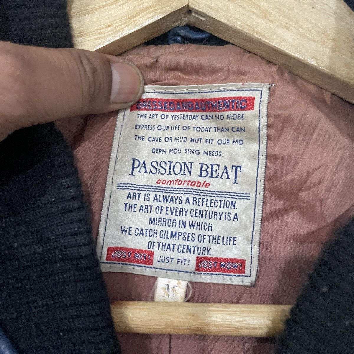 Vintage Vintage 80s Passion Beat San Fransisco Leather Jacket Size US L / EU 52-54 / 3 - 5 Thumbnail