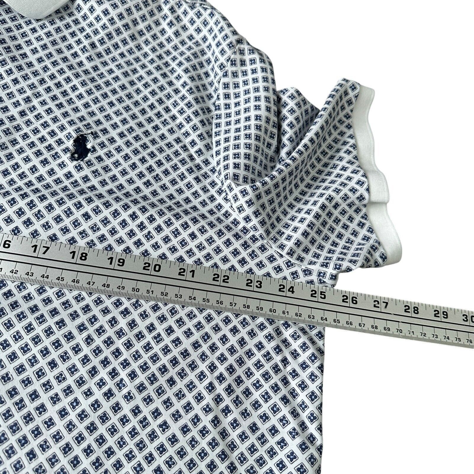 Polo Ralph Lauren Polo Ralph Lauren Polo Shirt Men’s 2XL XXL White Blue Size US XXL / EU 58 / 5 - 8 Thumbnail
