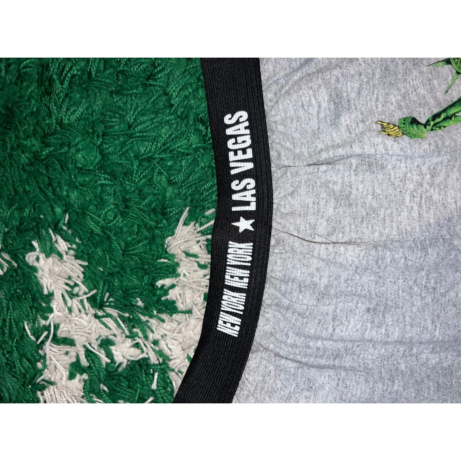 Vintage Vintage New York Las Vegas Statue Of Liberty Gray Boxers VTG Size 24" / US 00 / IT 34 - 4 Thumbnail