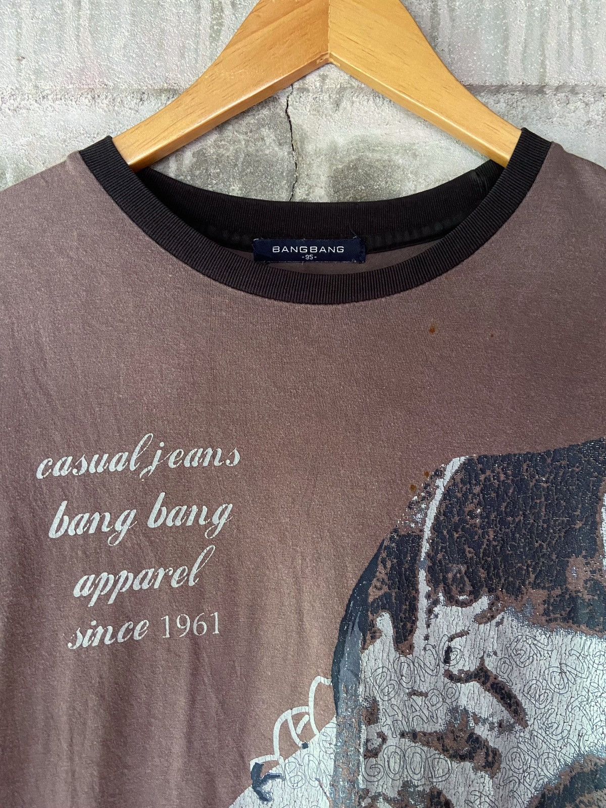 Japanese Brand DOUBLE LAYER CASUAL JEANS BANG BANG LONG SLEEVE Size US L / EU 52-54 / 3 - 6 Thumbnail