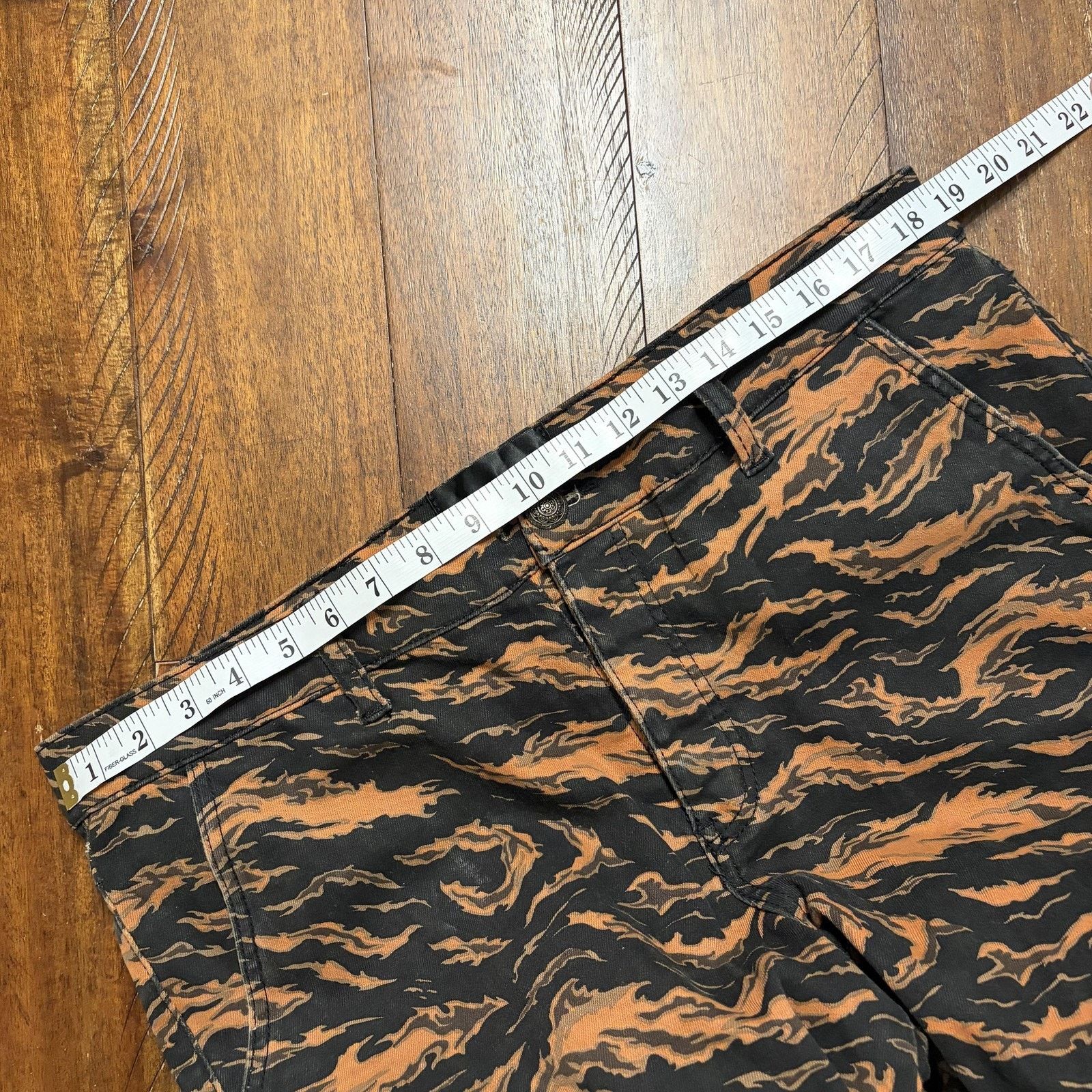 Valabasas Valabasas Pants Men 36x32 Tiger Camo Cargo Strap Buckle Slim Size US 36 / EU 52 - 13 Thumbnail